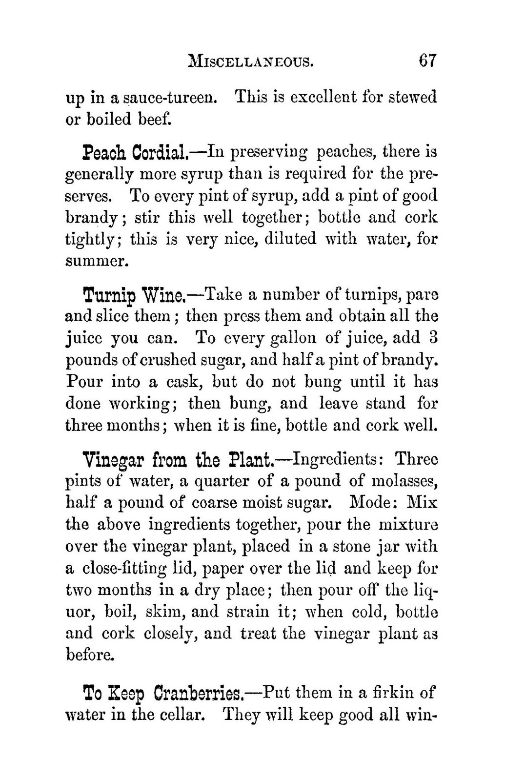 1869 Preserving, Pickling & Canning, Fruit Manual Book 88 Pages