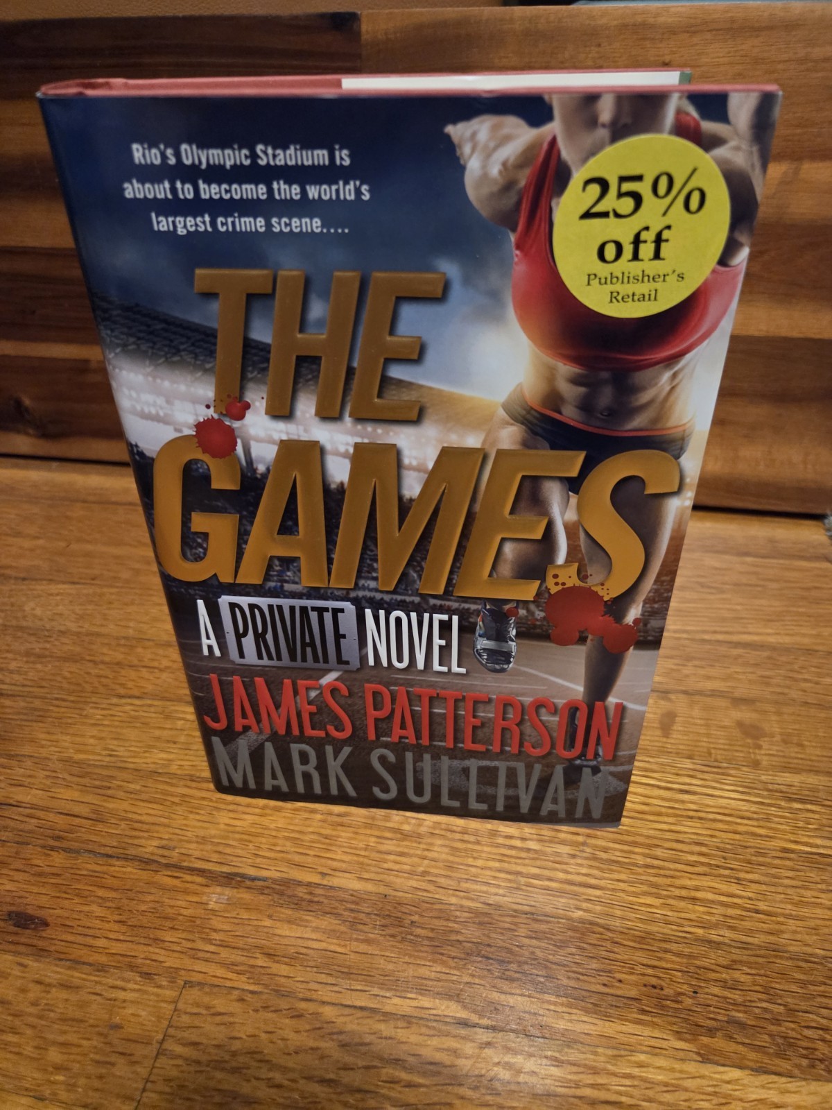 James Patterson & Mark Sullivan Private Series The Games Hardcover Dust Jacket