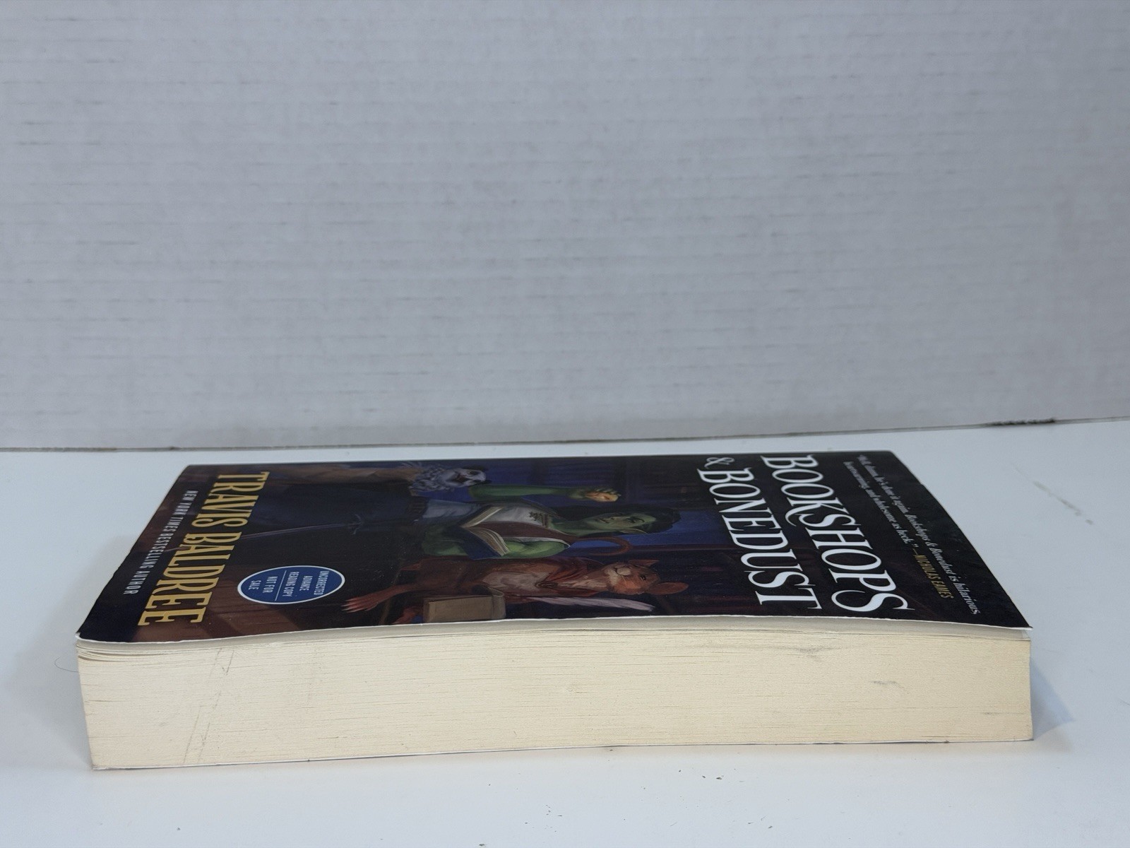 Rare Uncorrected ARC Bookshops & Bonedust Travis Baldree TOR Cozy Fantasy 📖