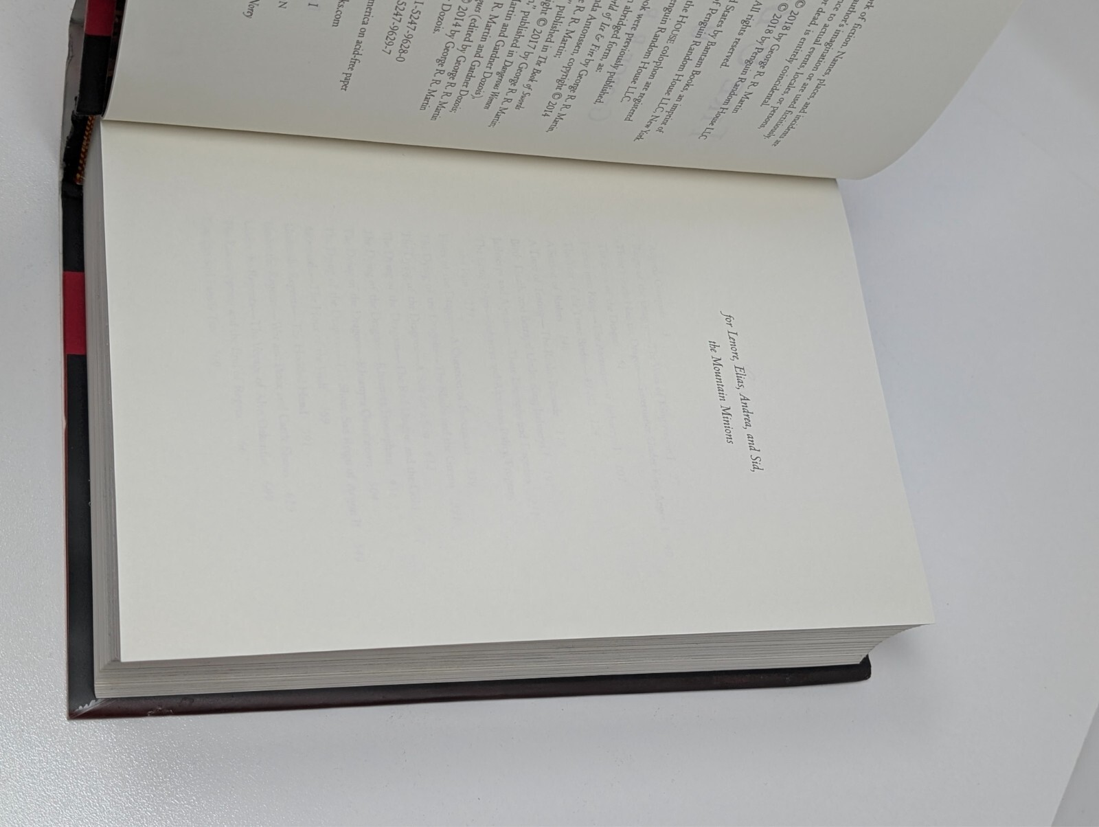 George R.R. Martin – Fire & Blood 1st Ed 1st Printing US Edition, HC, VG