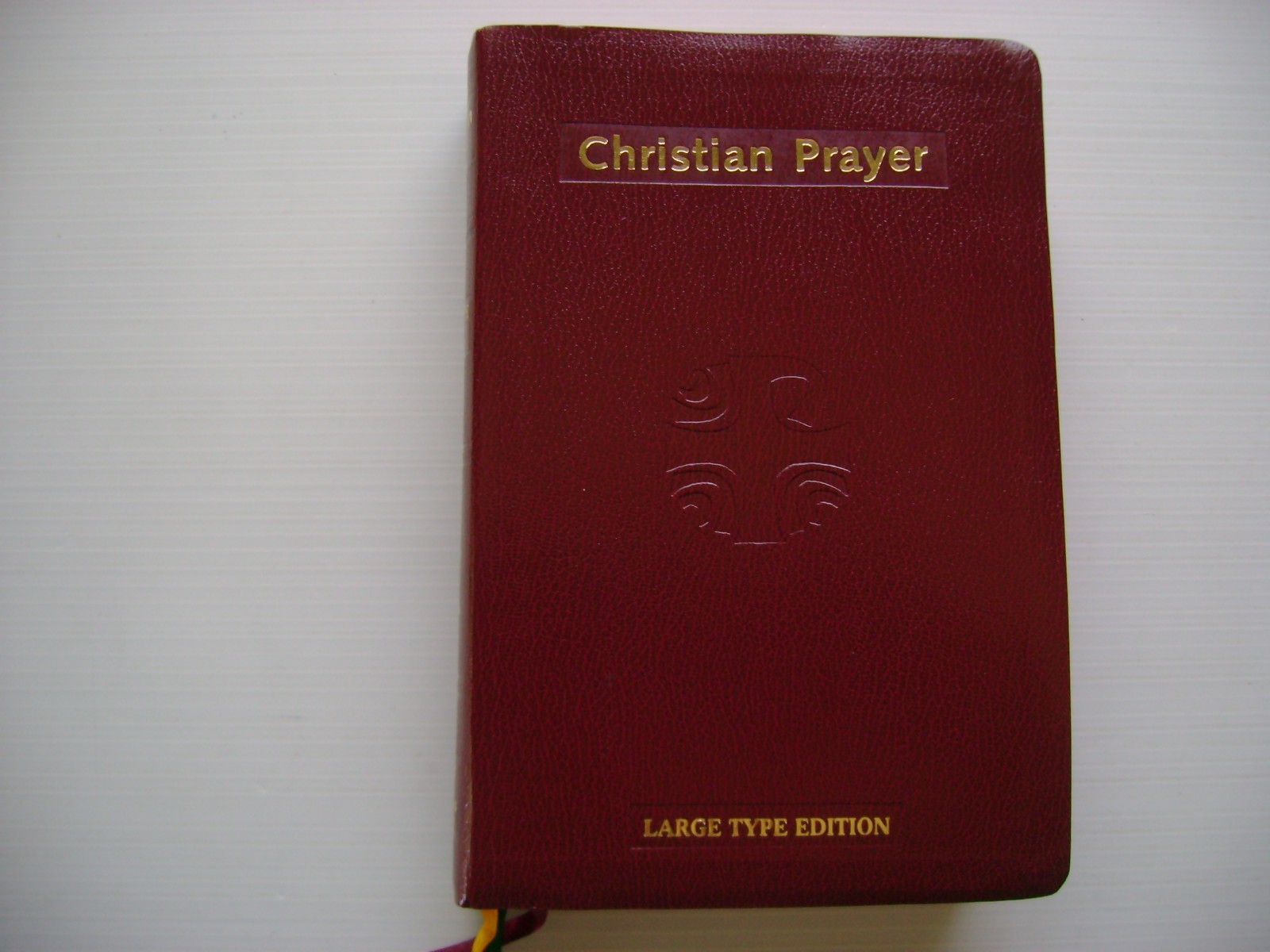 Christian Prayer Liturgy of the Hours Large Type Edition 1985 Catholic Book