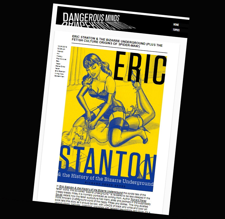 Eric Stanton, Steve Ditko, Bettie Page, Irving Klaw, John Willie,Charles Guyette