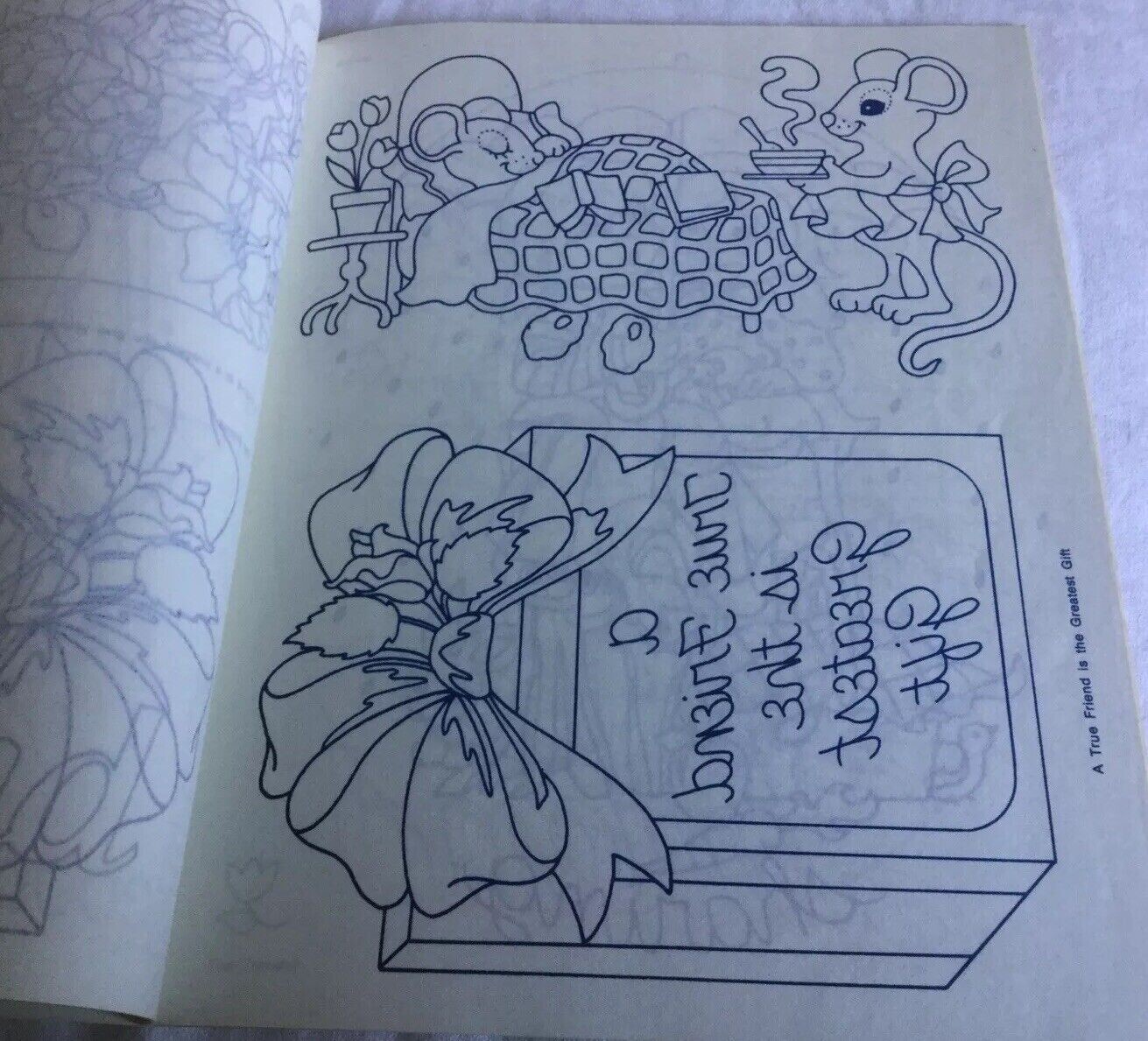 Celebration of Friendship Iron-on Transfers N32 1982 Craftways Corp