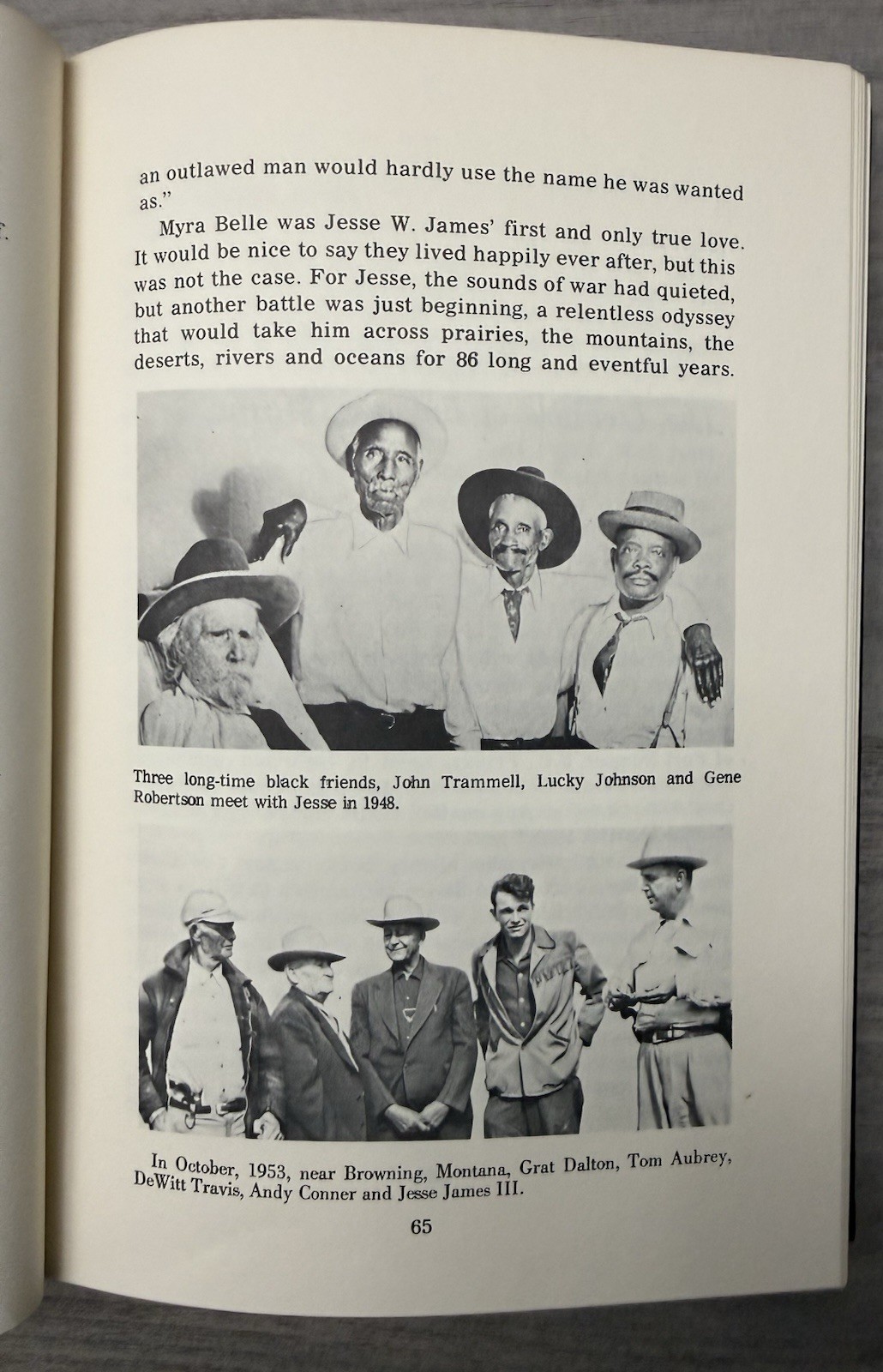 DOUBLE SIGNED 1st Ed / Printing ~ Jesse James Was One of His Names; Del Schrader