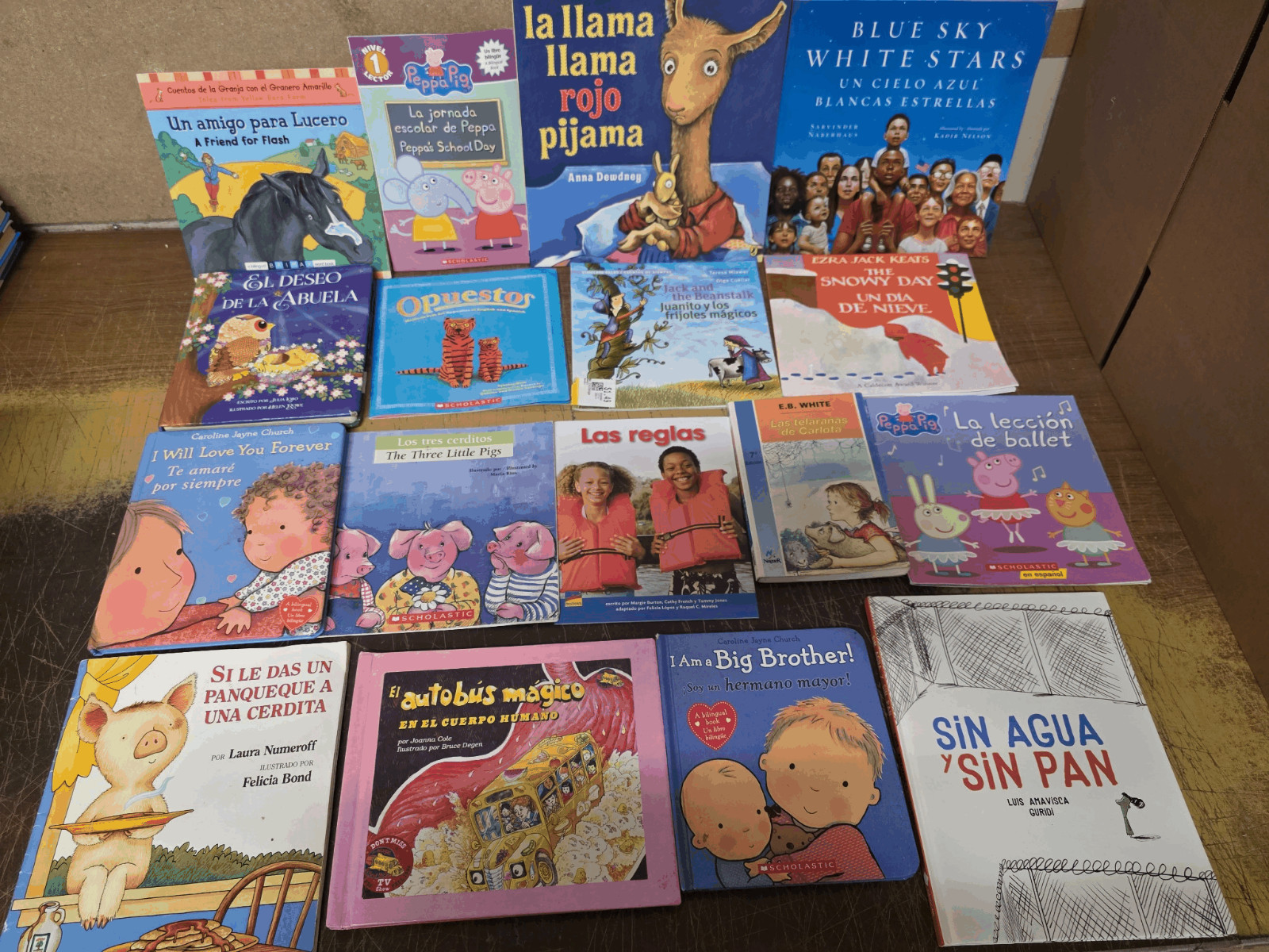 70 Spanish English Bilingual Children’s Books Lot Pre-K Elementary Learn Languag
