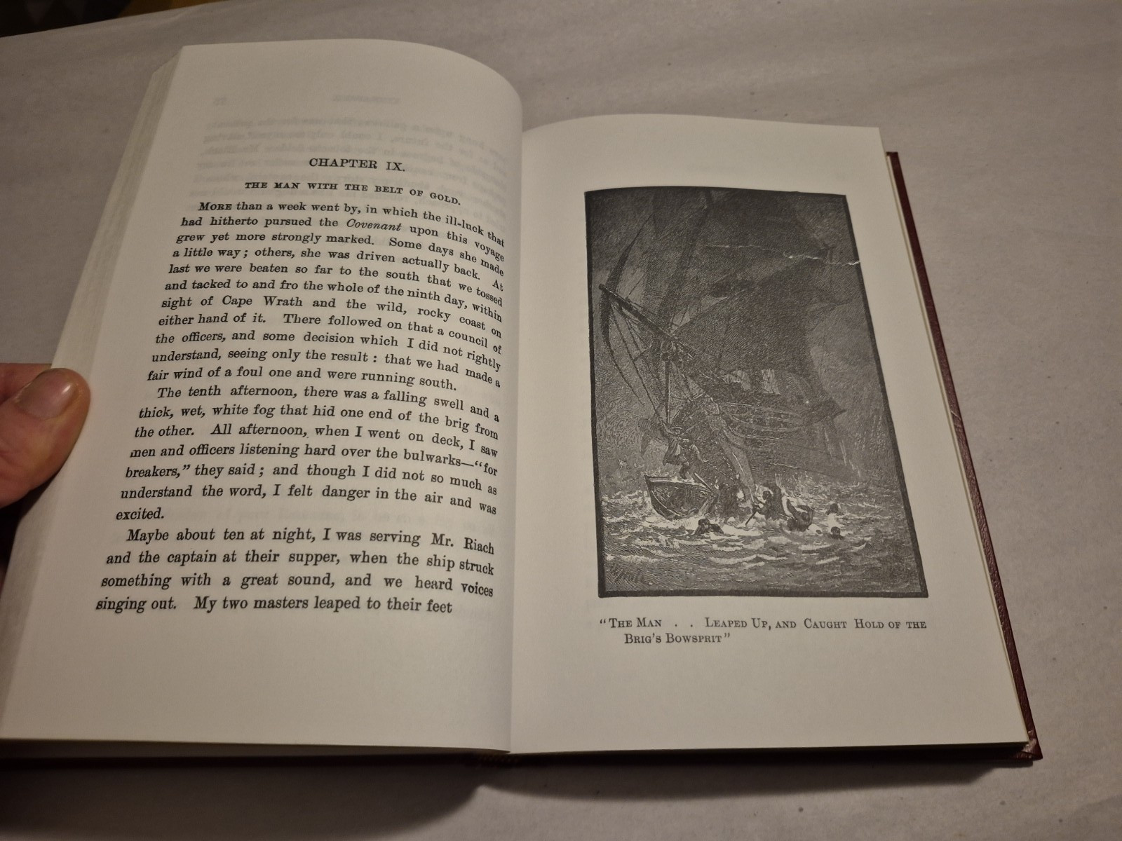 Kidnapped by Robert Louis Stevenson Trident Press 2000 Reprint Deluxe H/C Gold