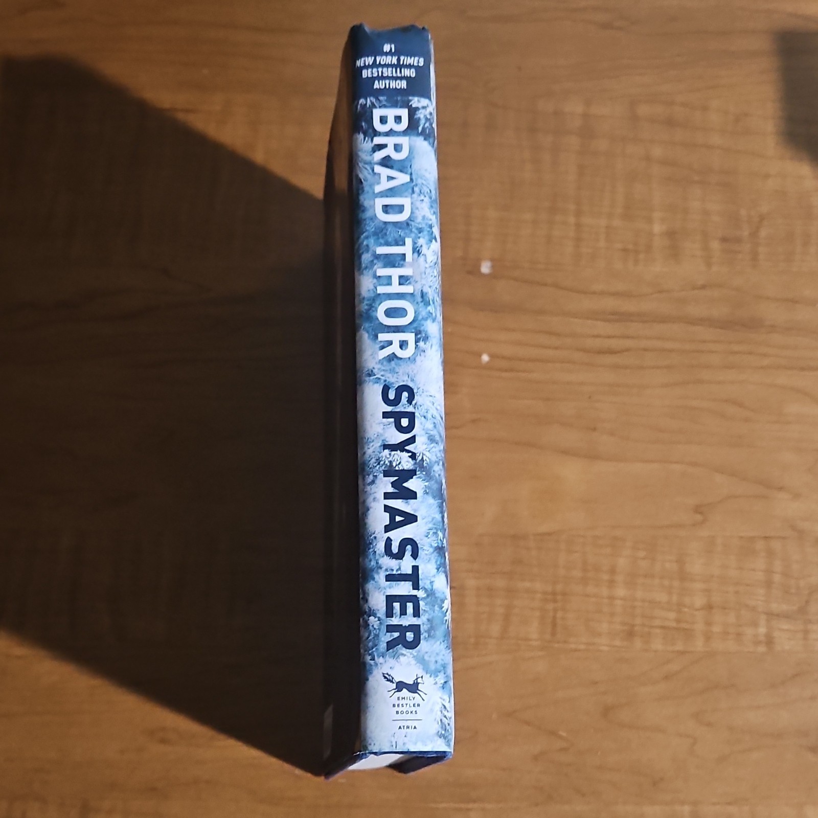 Brad Thor Spymaster Hardcover Thriller Novel with Dust Jacket Atria Books