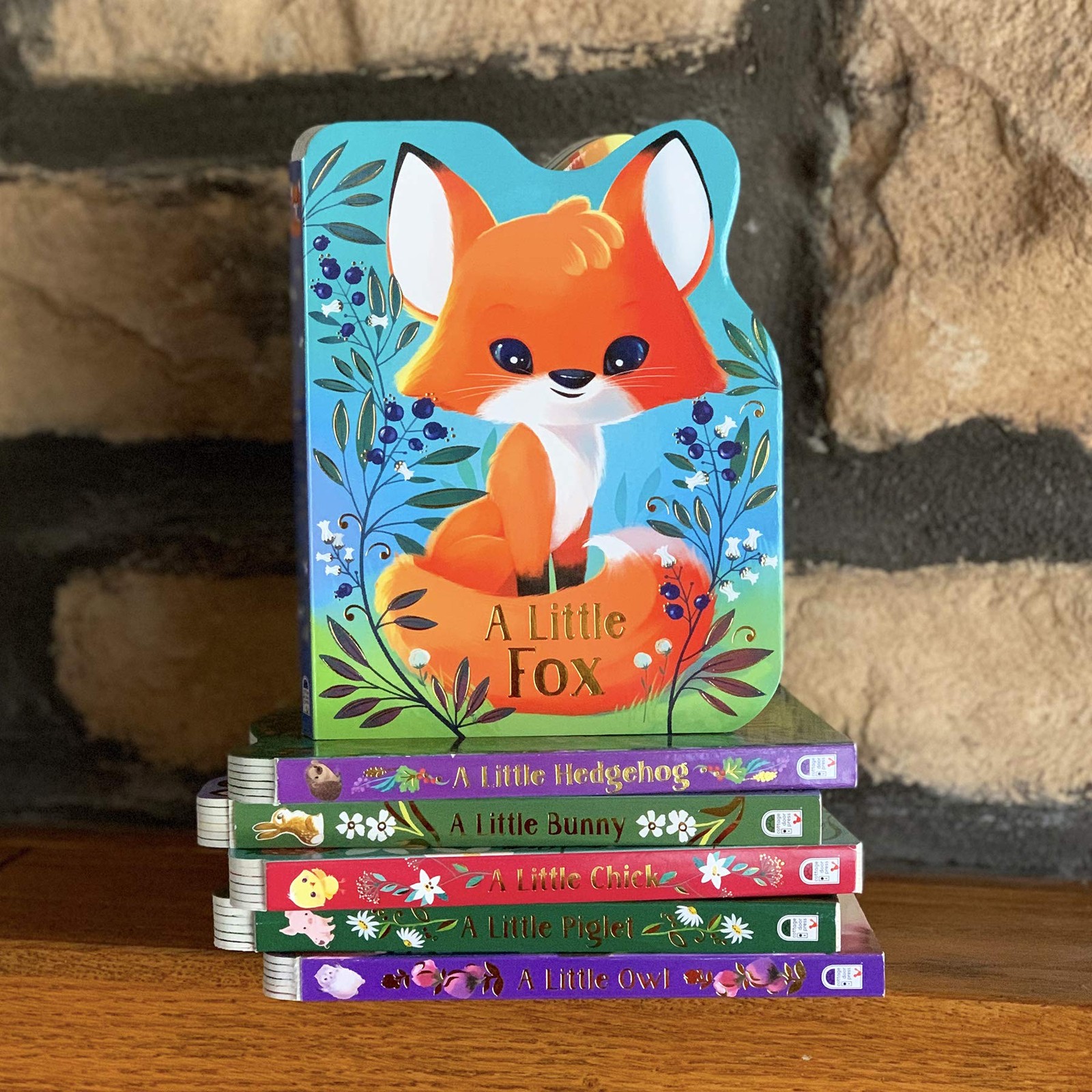 A Little Fox – Animal-Shaped Board Book for Babies and Toddlers