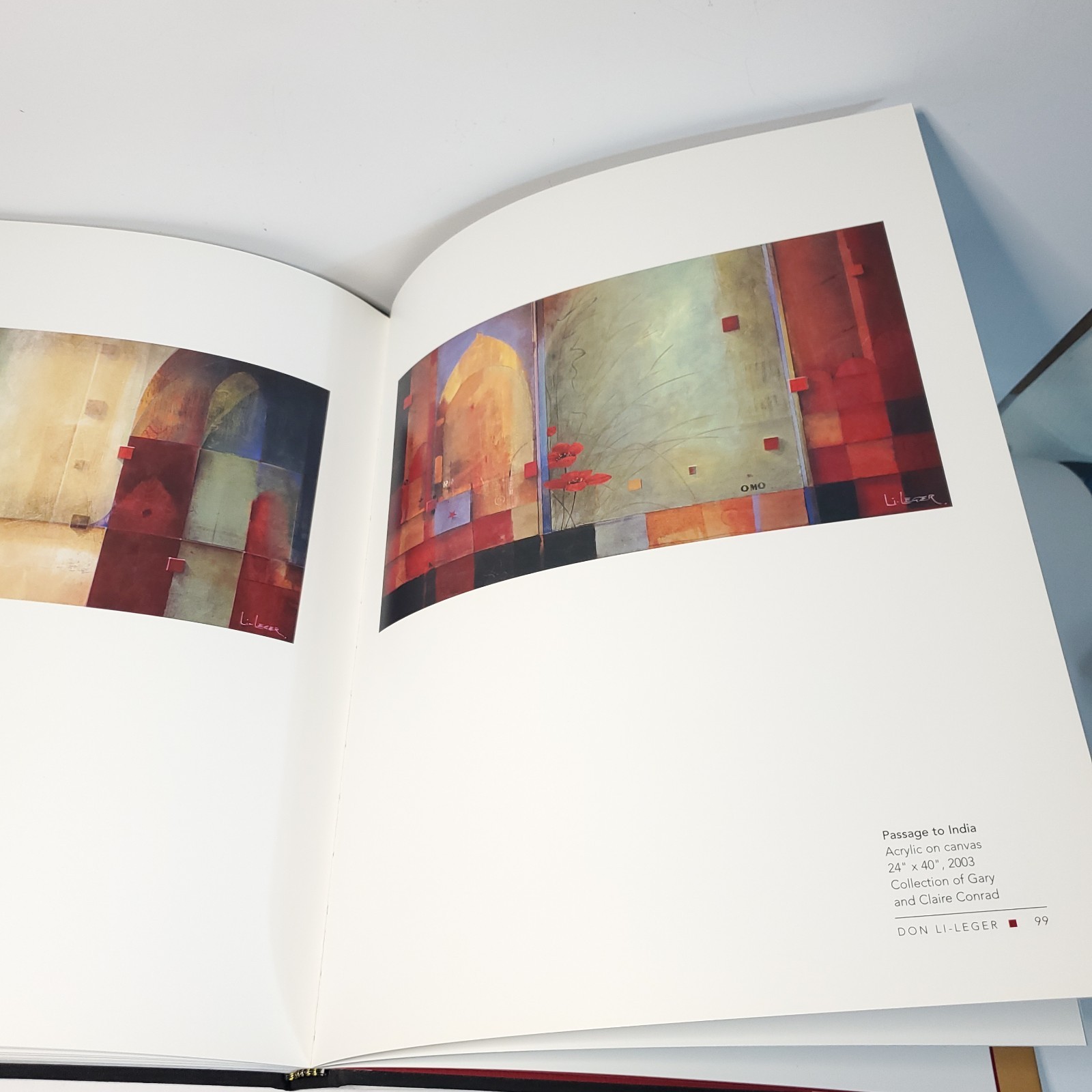 Don Li-Leger Paintings Hardcover Art Book 124 Pages 2005 Petley Jones Gallery