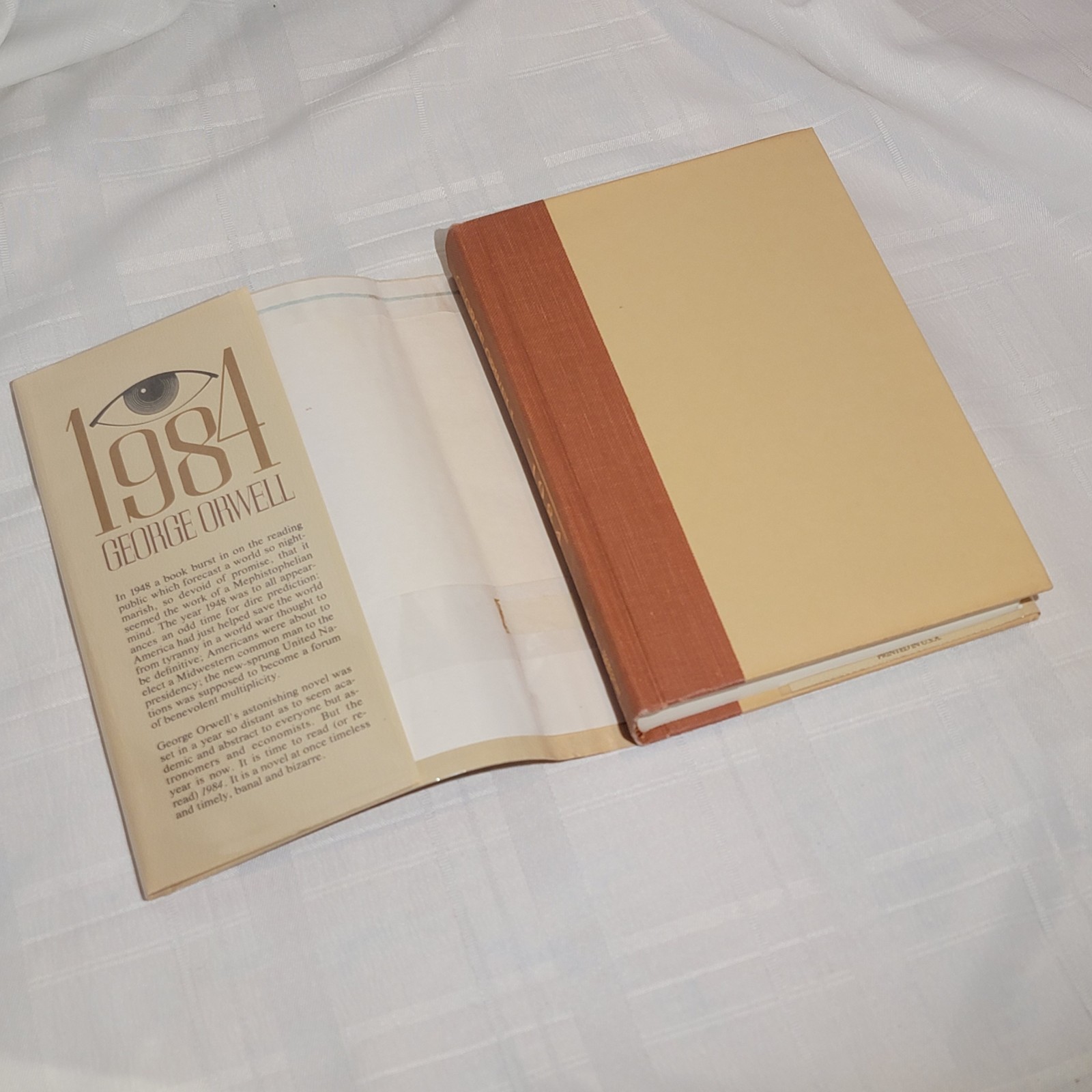 1984 by George Orwell (1977 Hardcover) RARE Harcourt Brace HBJ, Collectible, VG