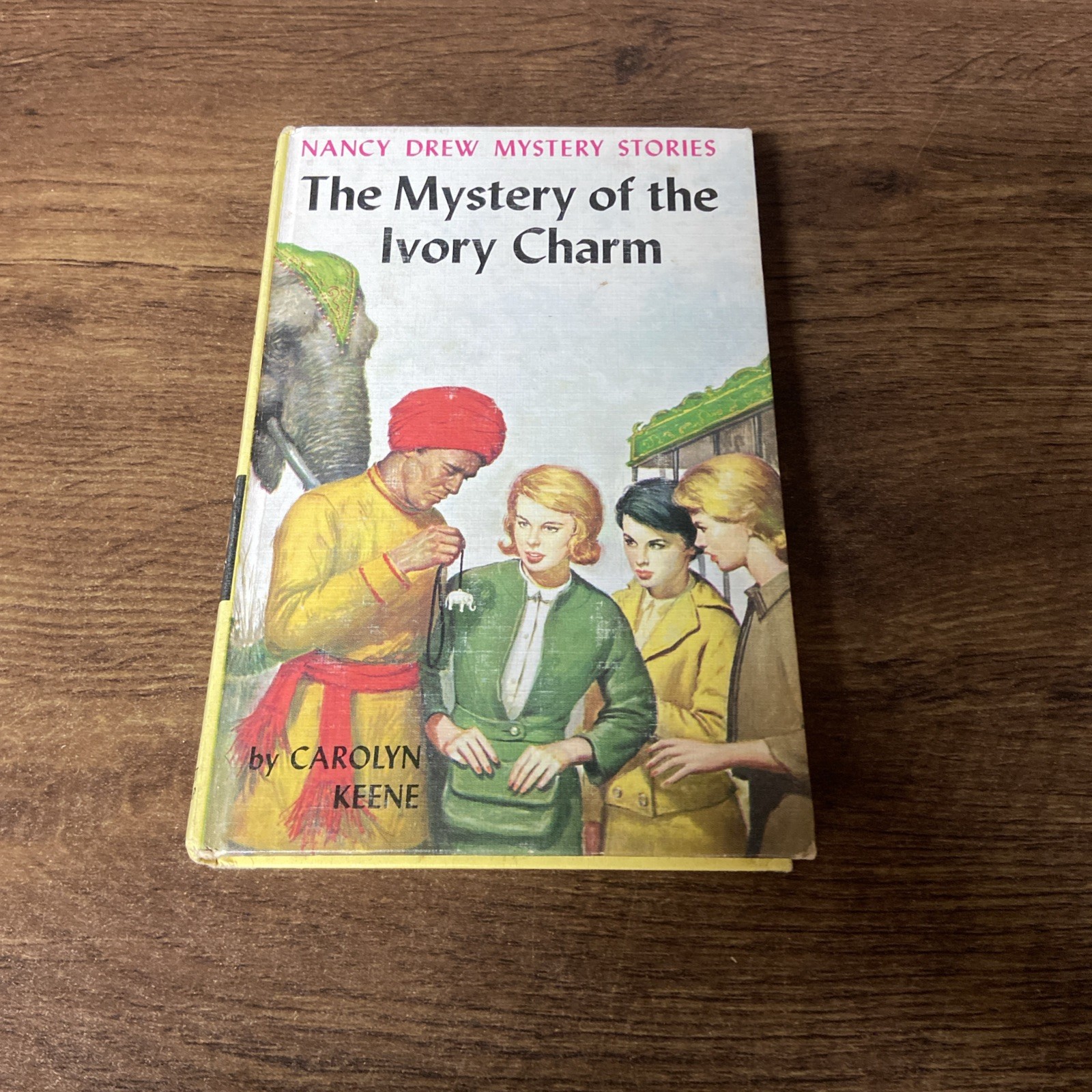 Lot of 4 Nancy Drew Mystery Carolyn Keene Matte HC Blue End Pages VG