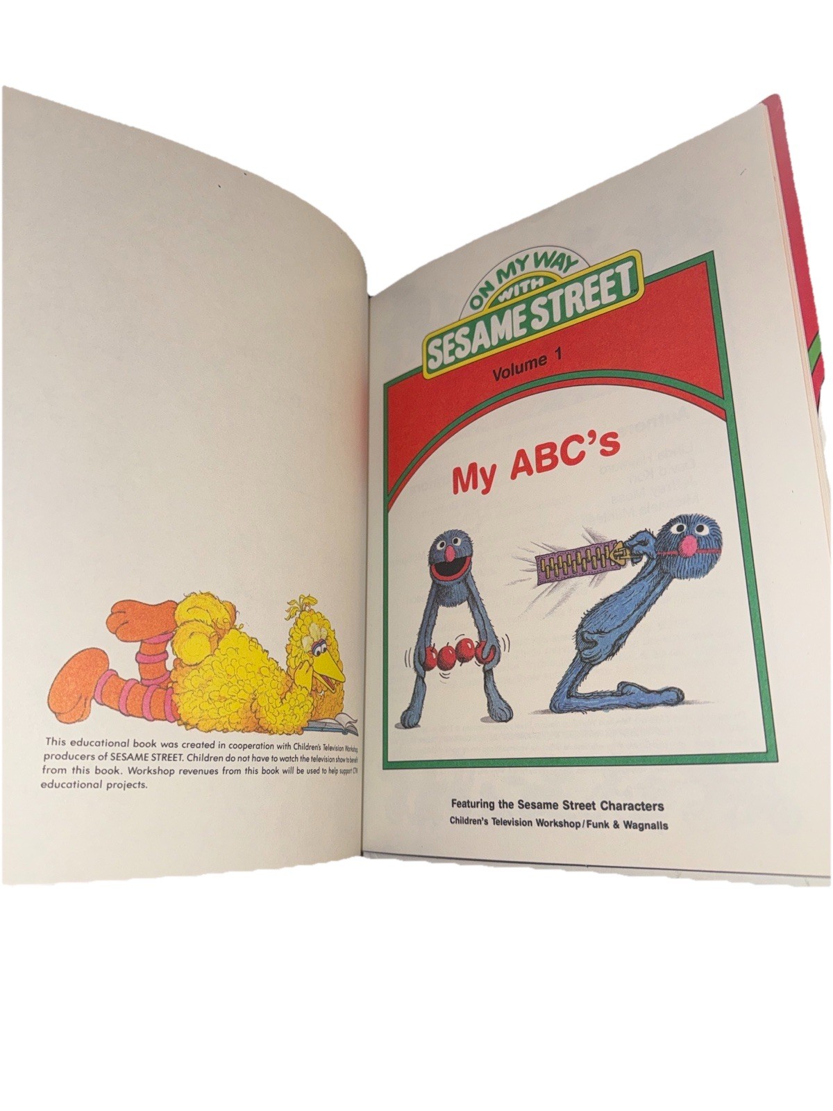 Sesame Street On My Way Complete 15 Volume Hardcover Set Funk & Wagnalls Vintage