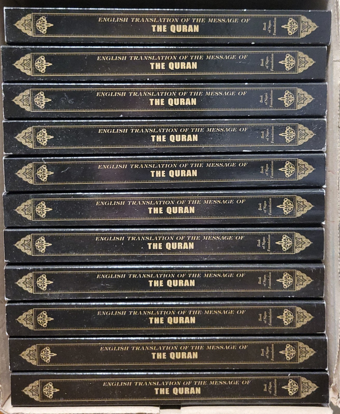 LOT OF 11 THE QURAN Paperback English Translation Syed Vickar Ahamed 2007 UNREAD