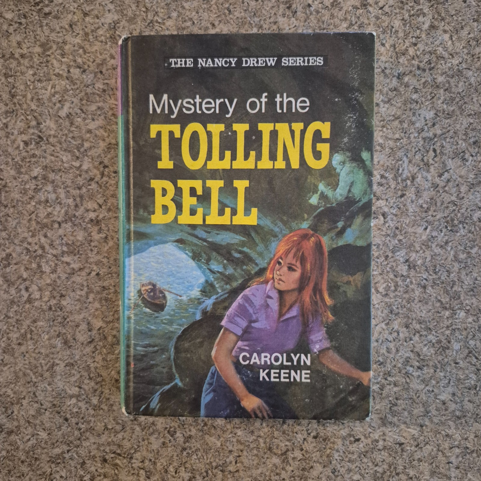 RARE BRITISH Nancy Drew Mystery of the Tolling Bell 1972 Carolyn Keene HB #19
