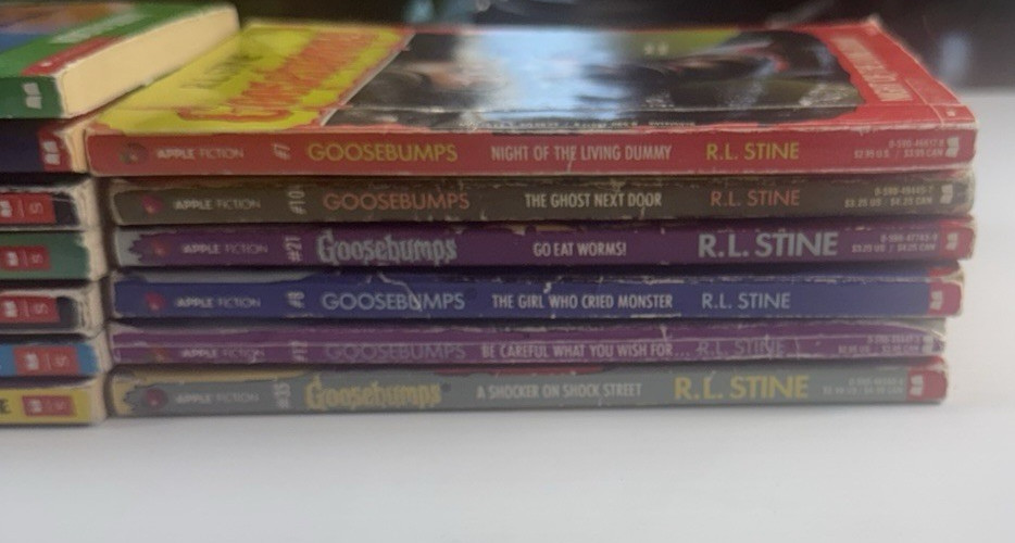 Goosebumps Lot of 13 Books R.L. Stine Classic & Most Wanted Horror Scholastic
