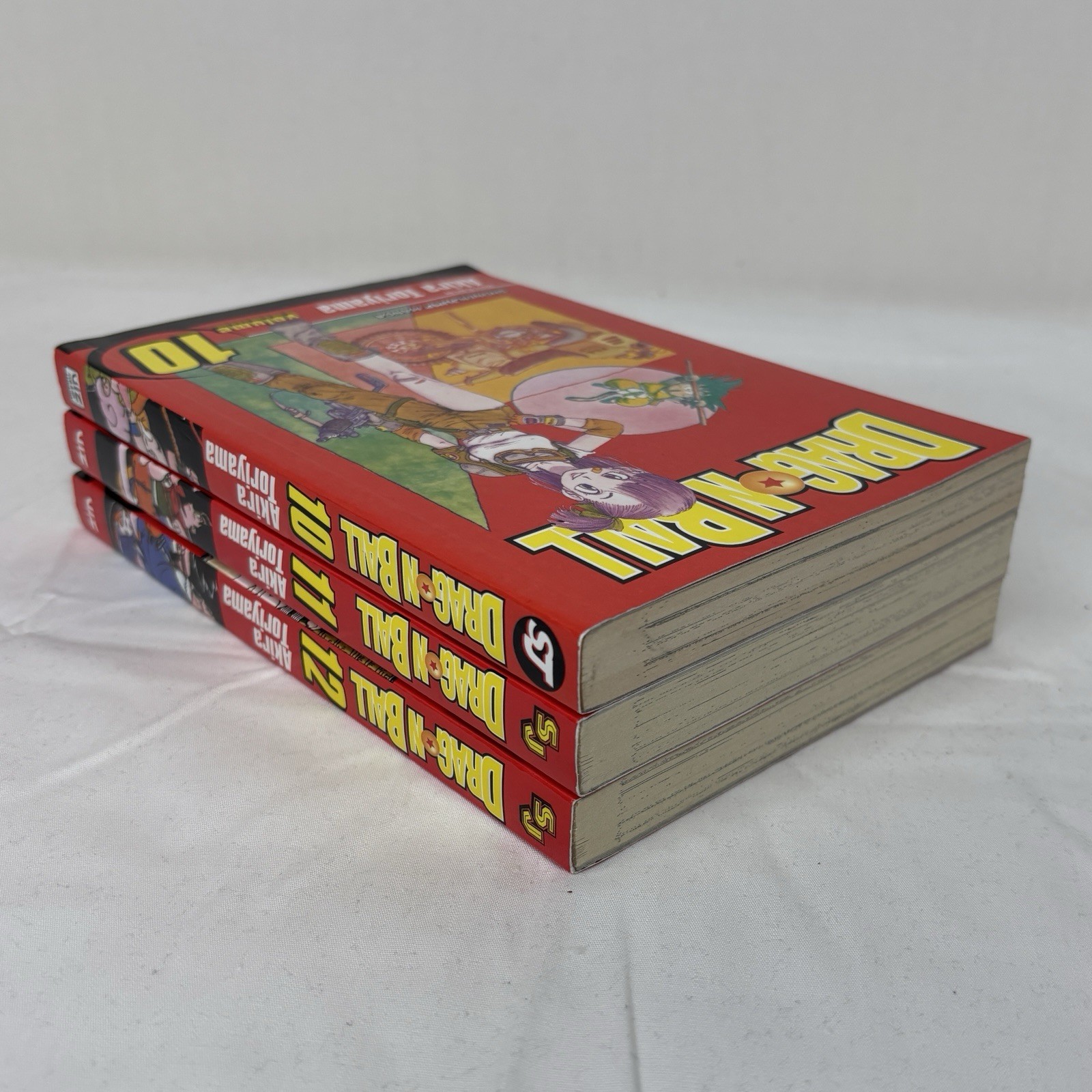Dragon Ball Vol 10 11 12 Manga Shonen Jump English Akira Toriyama Paperback