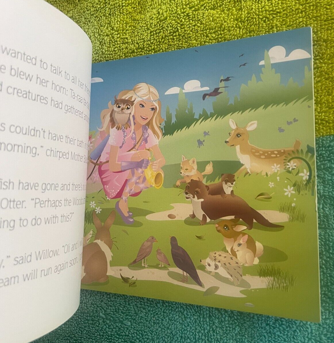 MY BARBIE STORY LIBRARY- THE RAINBOW ARK. 15 BY 14CM. 9781405244299