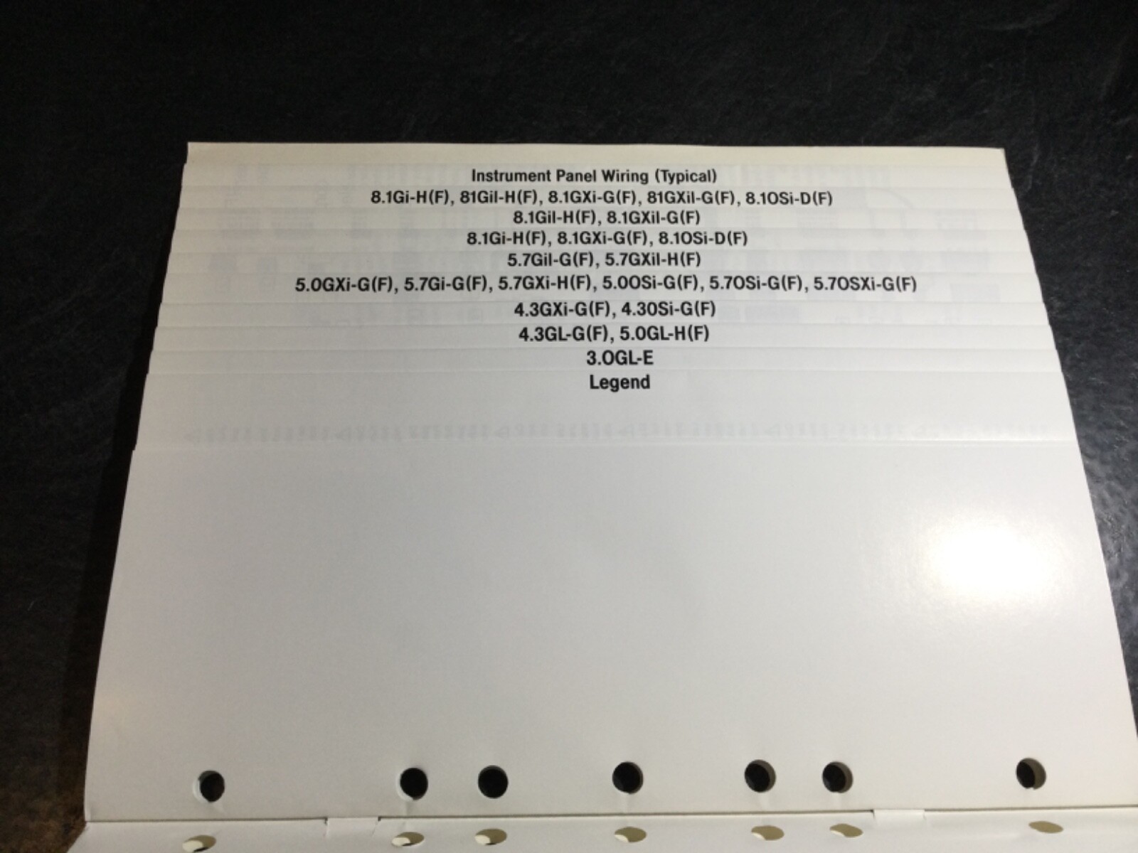 Volvo Penta 3.0L 4.3L, 5.0L, 5.7L, 8.1L Wiring Diagrams Workshop Manual L4 V6 V8