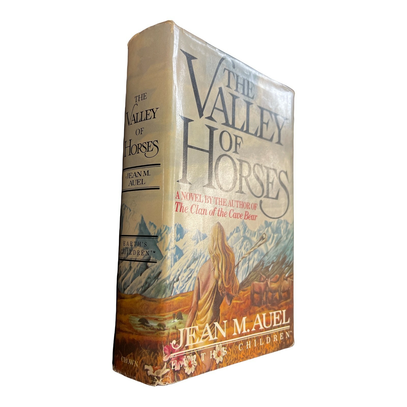 Earth’s Children Ser The Valley of Horses Jean M Auel 1982 HC Saga Historical