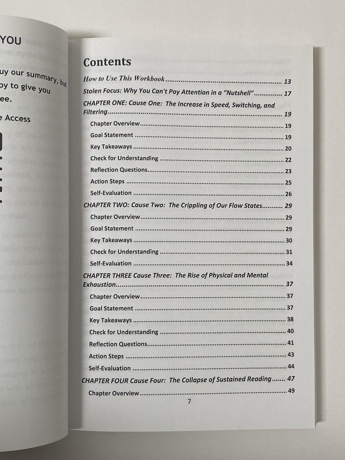 Workbook: Stolen Focus by Johann Hari: Why You Cant Pay Attention and How to…