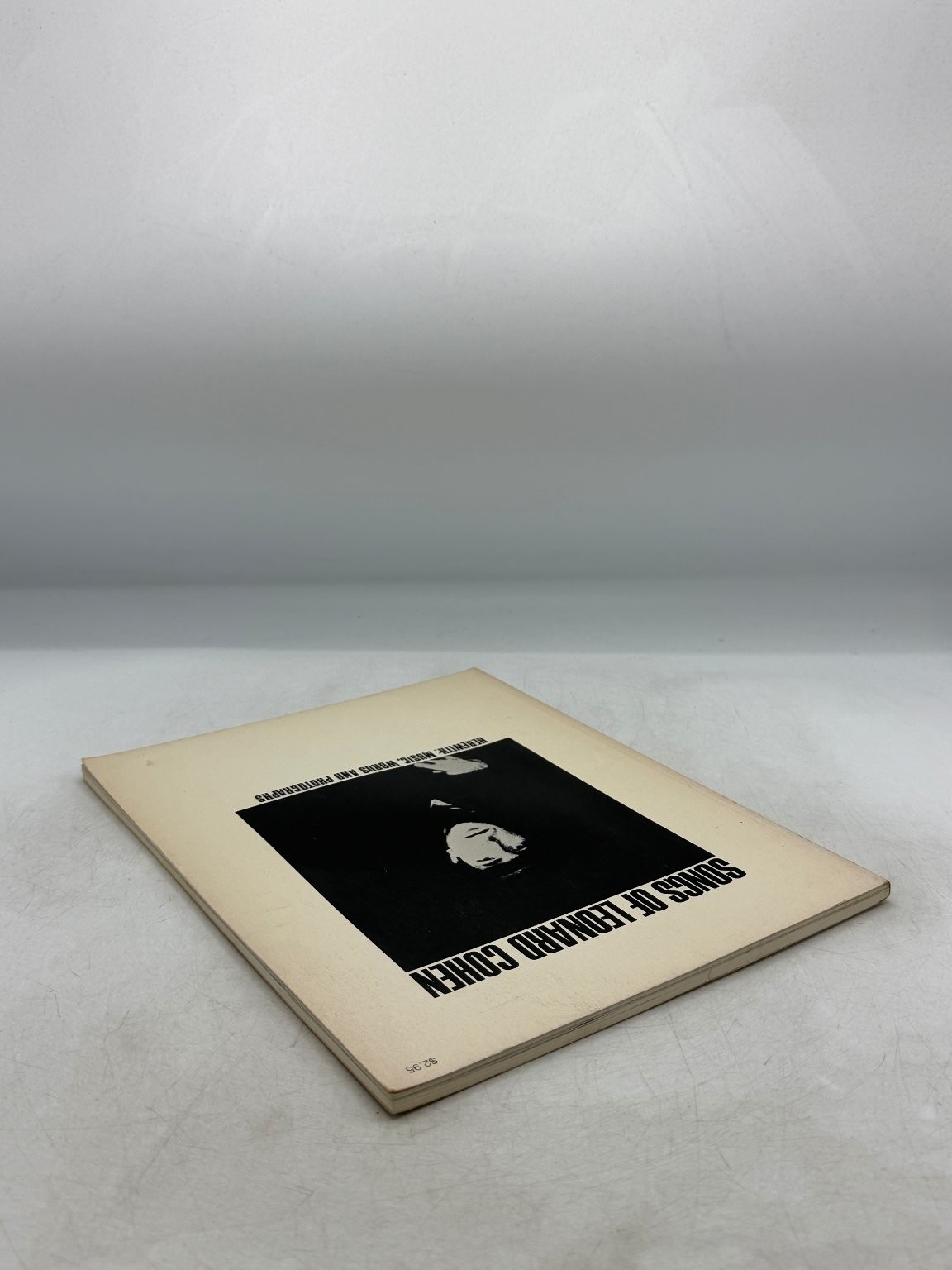 Songs of Leonard Cohen Sheet Music Words Photos 1969 Amsco Music Book