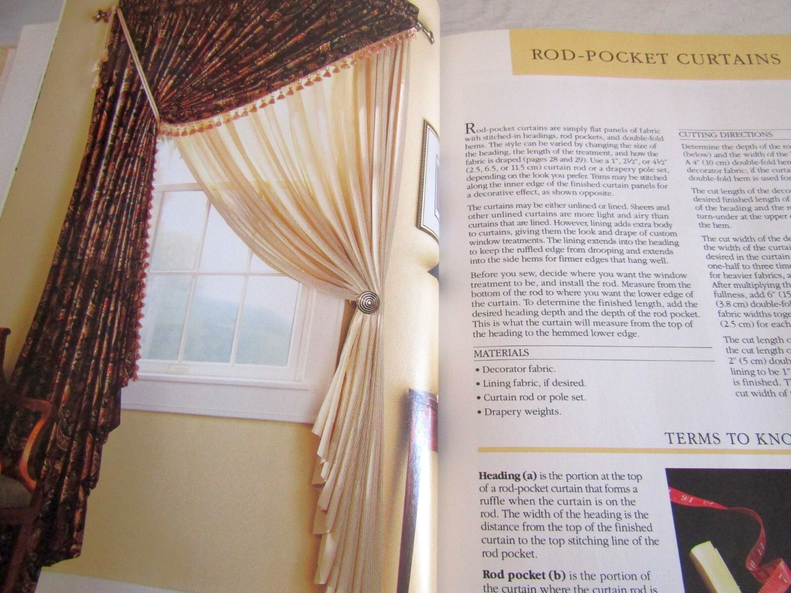 Creative Window Treatments Forty-Five Styles Shown Step-by-Step