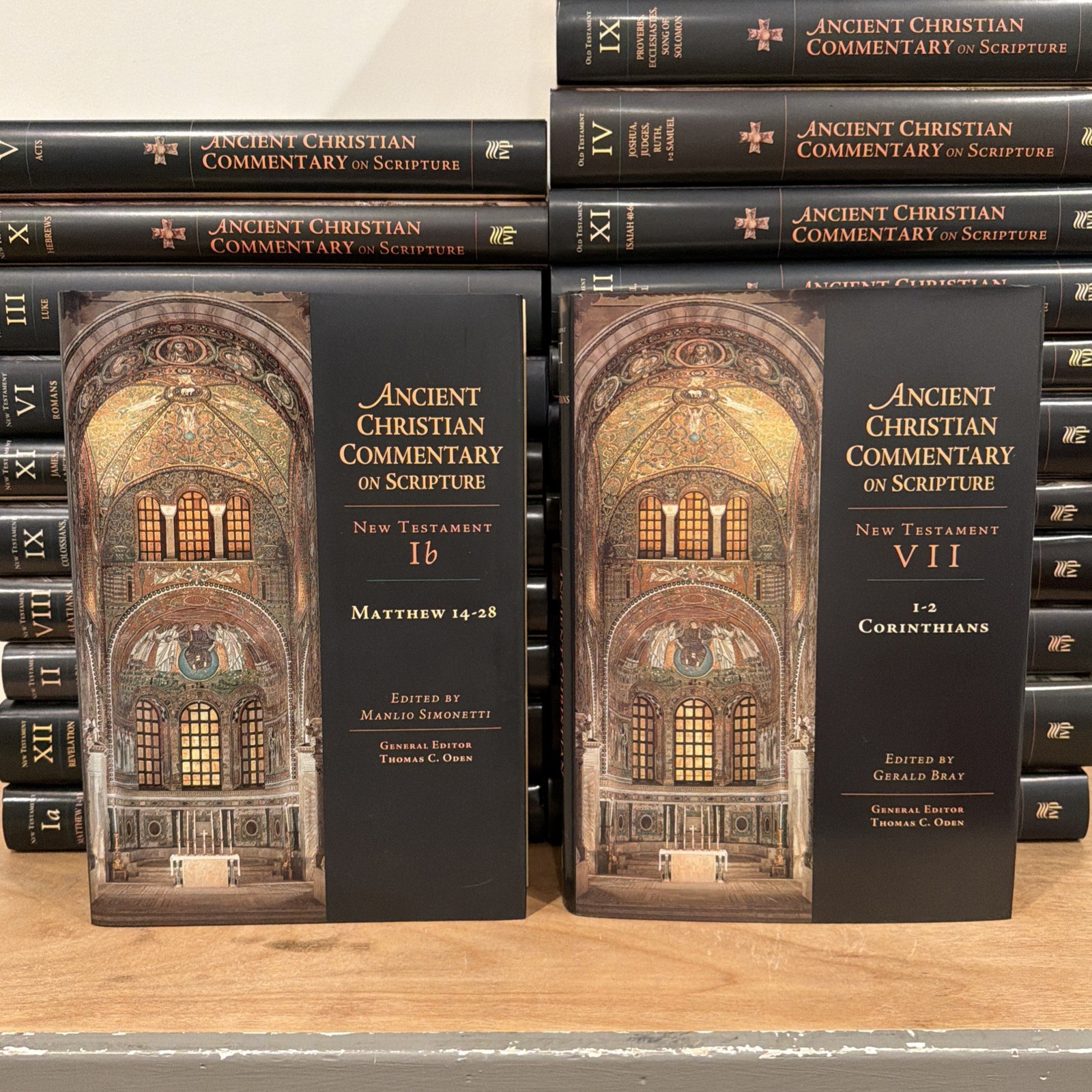 The Ancient Christian Commentary on Scripture [29 Volume Set] Hard Cover.
