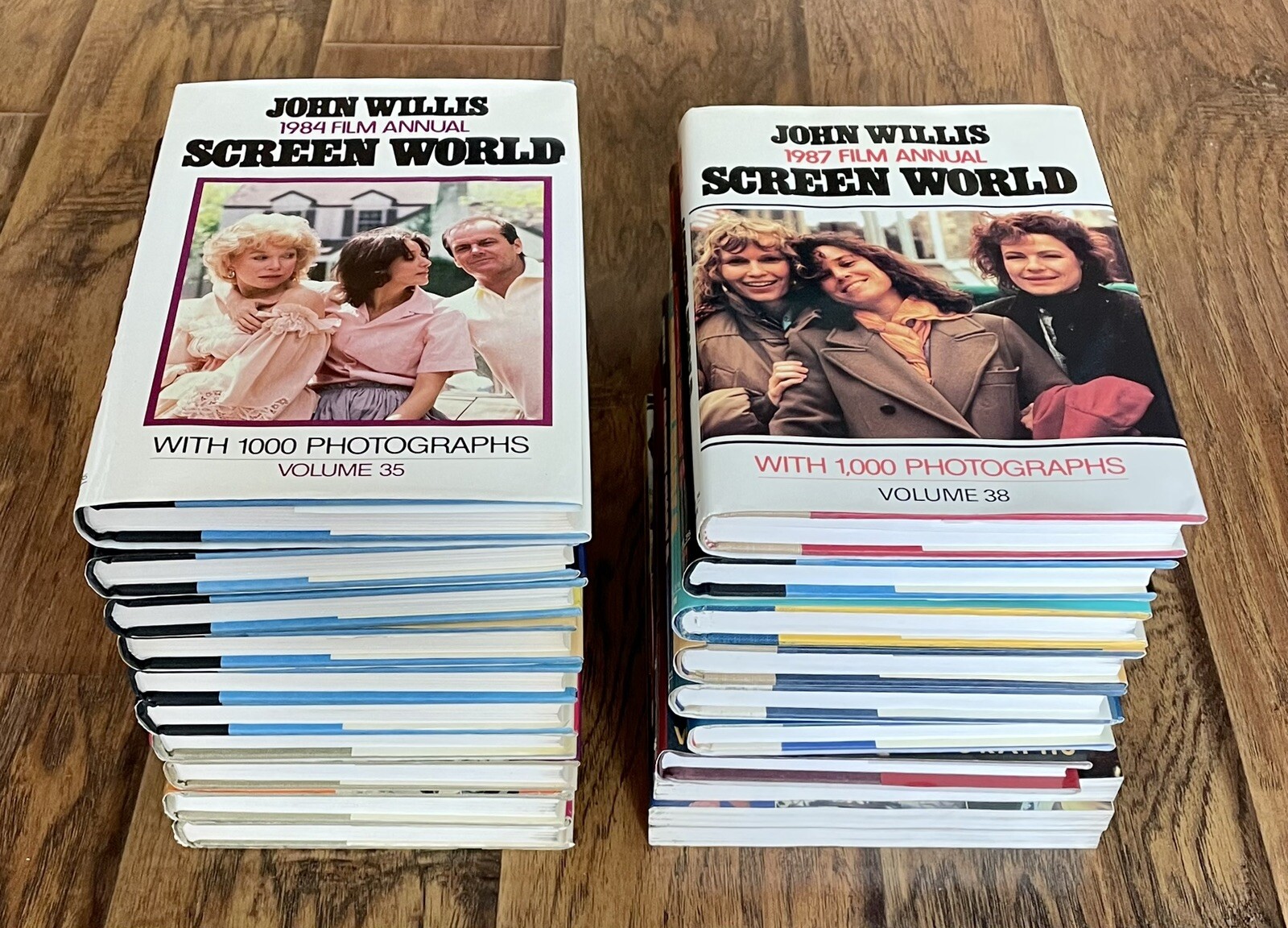 Screen World Lot of 20 — 17 HC w/ DJ, 3 SC — 1972-73, 77-85, 87-91, 93-96