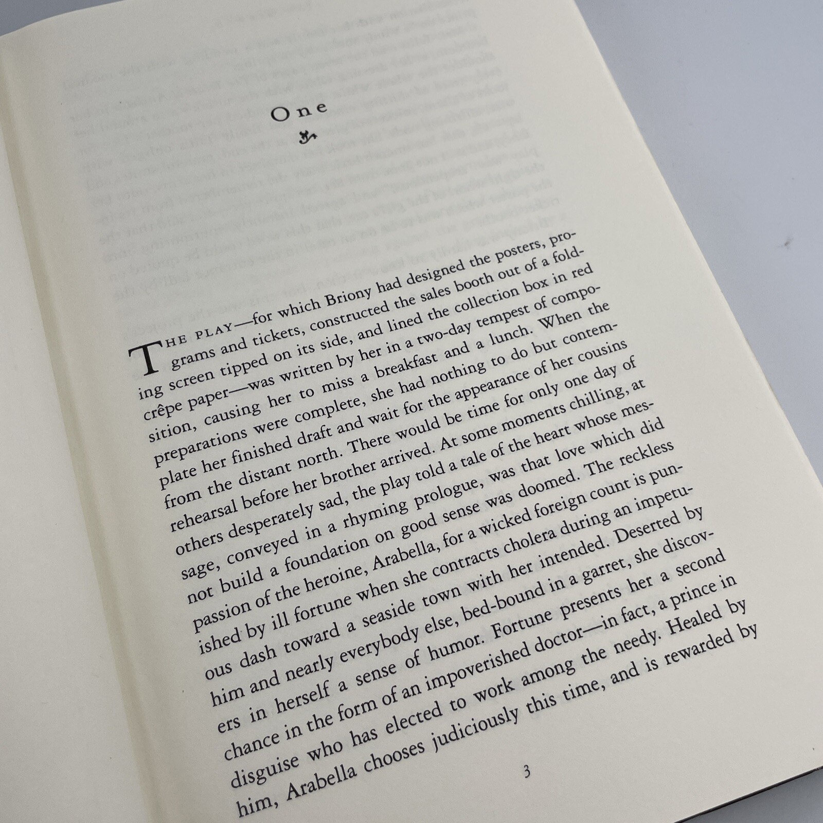 Atonement Ian McEwan. First US Edition 1st Printing, HCDJ 2001