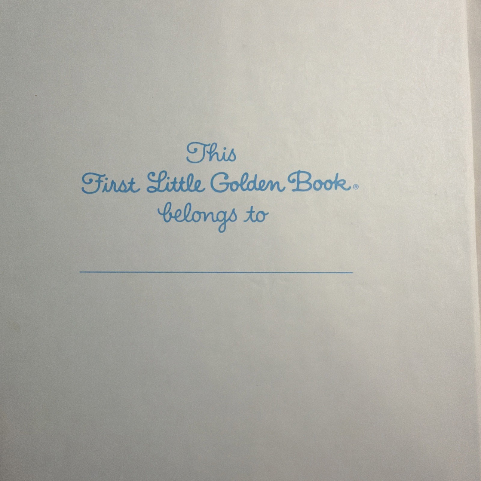 VTG A FIRST LITTLE GOLDEN BOOK CHIP ‘N DALE’S BOOK OF SEASONS 10152-25 1989 #26F