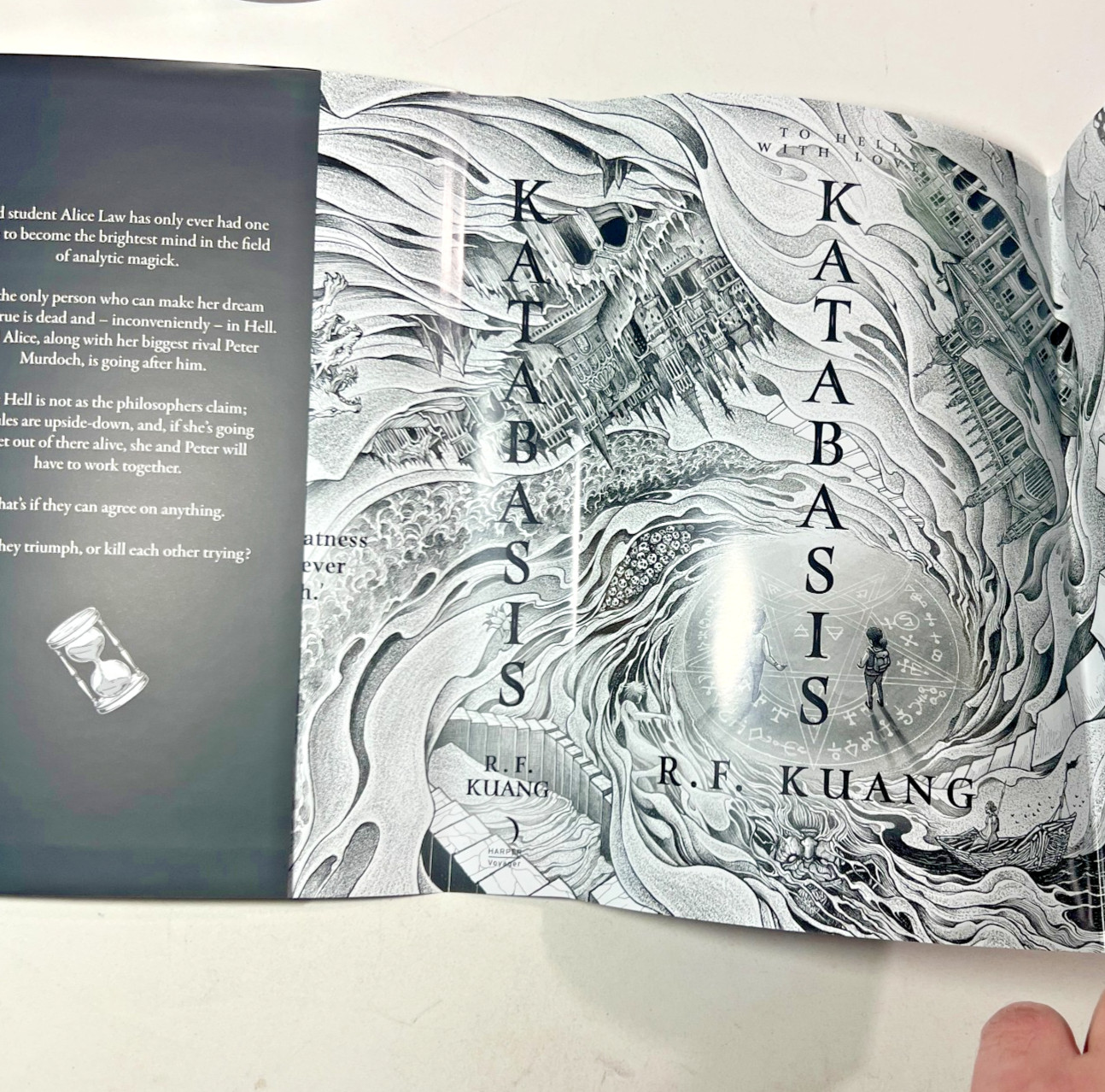 Katabasis R. F. Kuang Hardcover The Broken Binding Tier 2 Edition Bookmark
