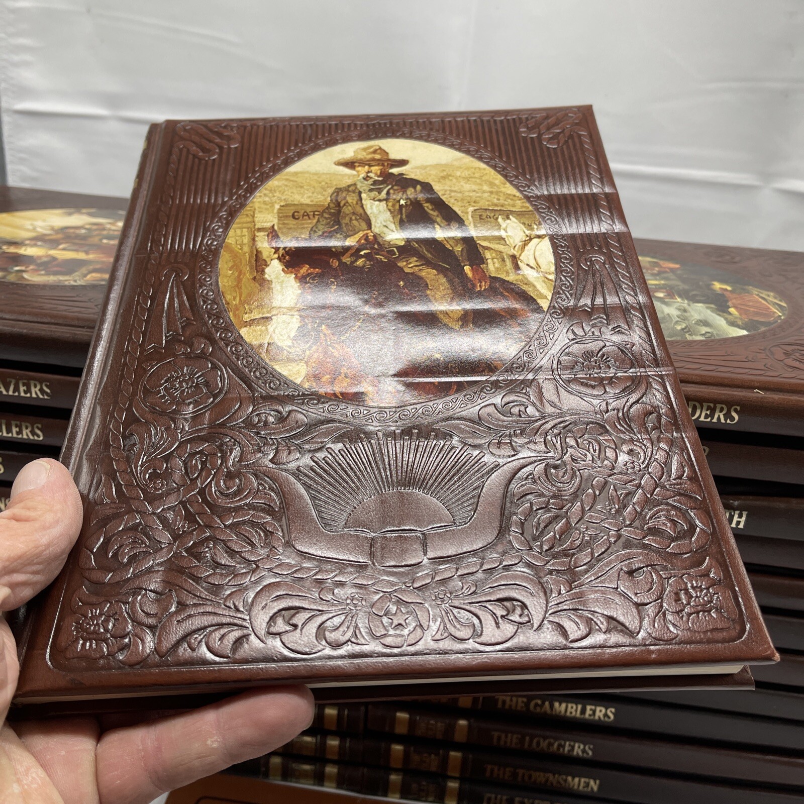 CHOICE – The Old West Series Time Life Books Faux Leather Books (titles in desc)