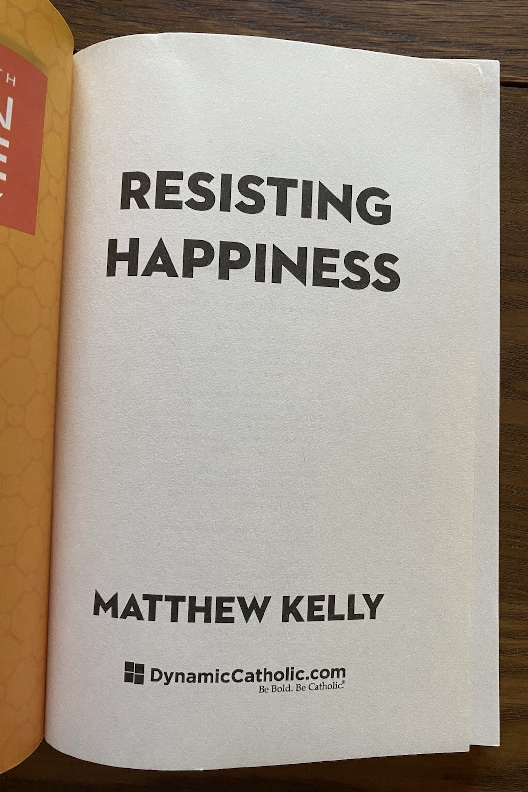 Matthew Kelly Lot 4 Mass Journal Holy Moments Resisting Happiness Catholic