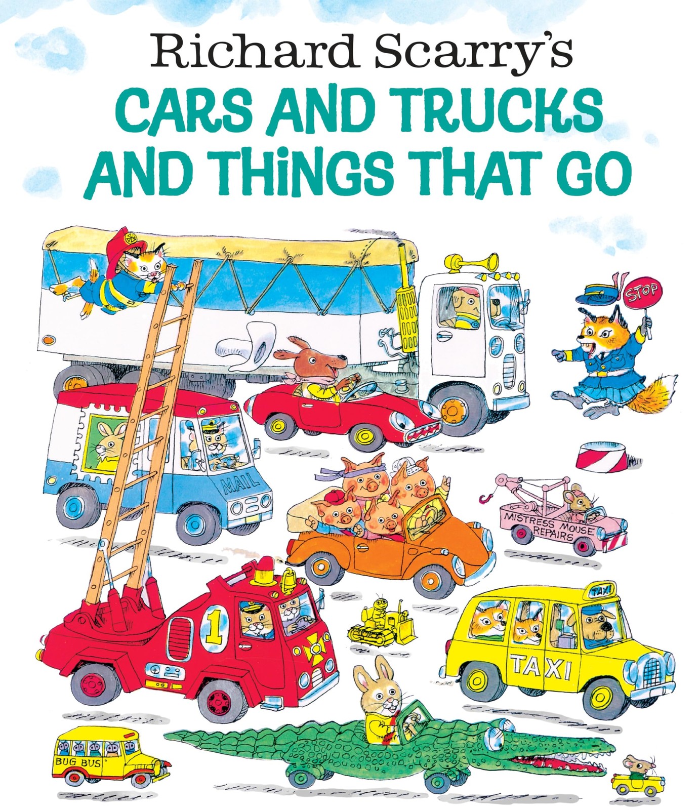 Richard Scarrys Classic Picture Book of Vehicles for Kids National Bestseller