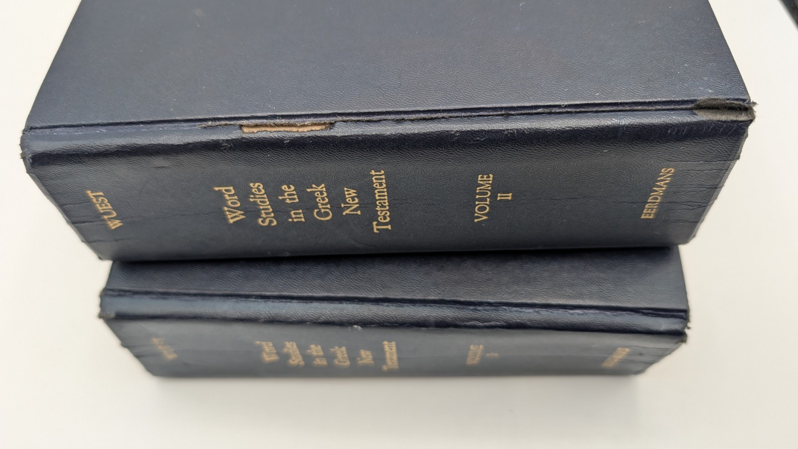 Word Studies in the Greek New Testament by Kenneth S. Wuest Vol. 1 & 3 ONLY READ