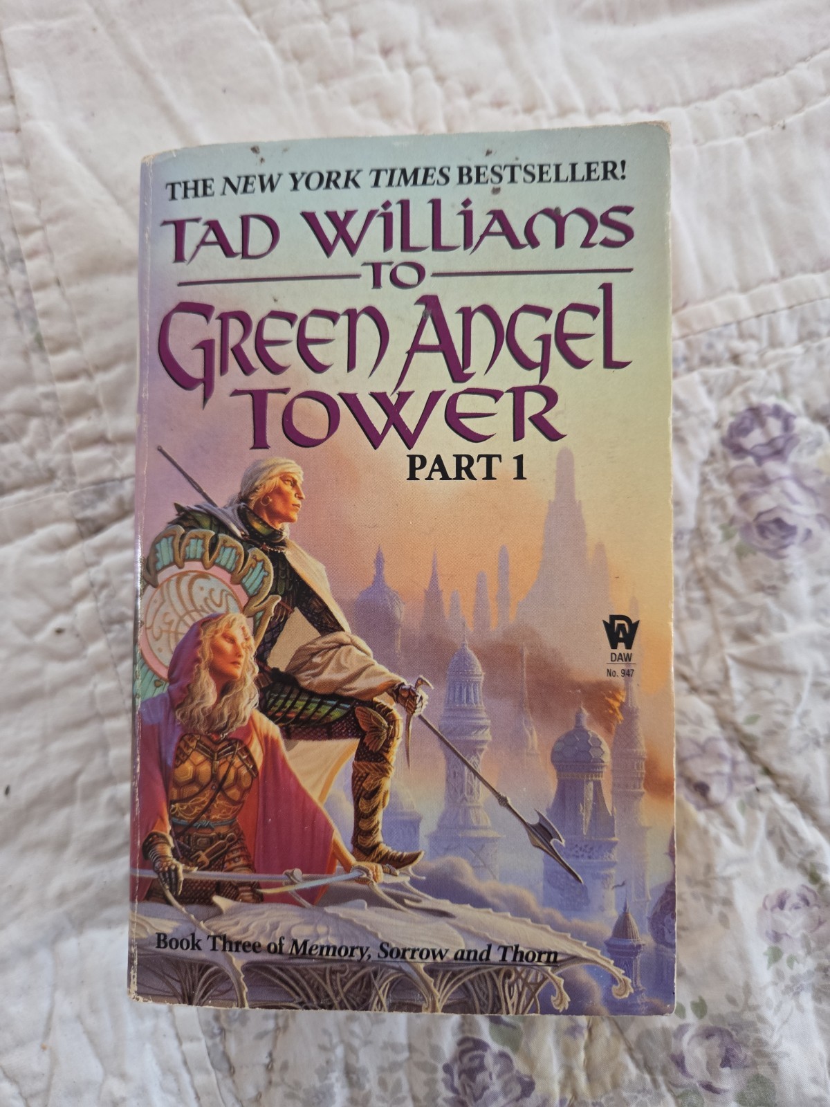 Tad Williams : To Green Angel Tower And The Dragonbone Chair PB