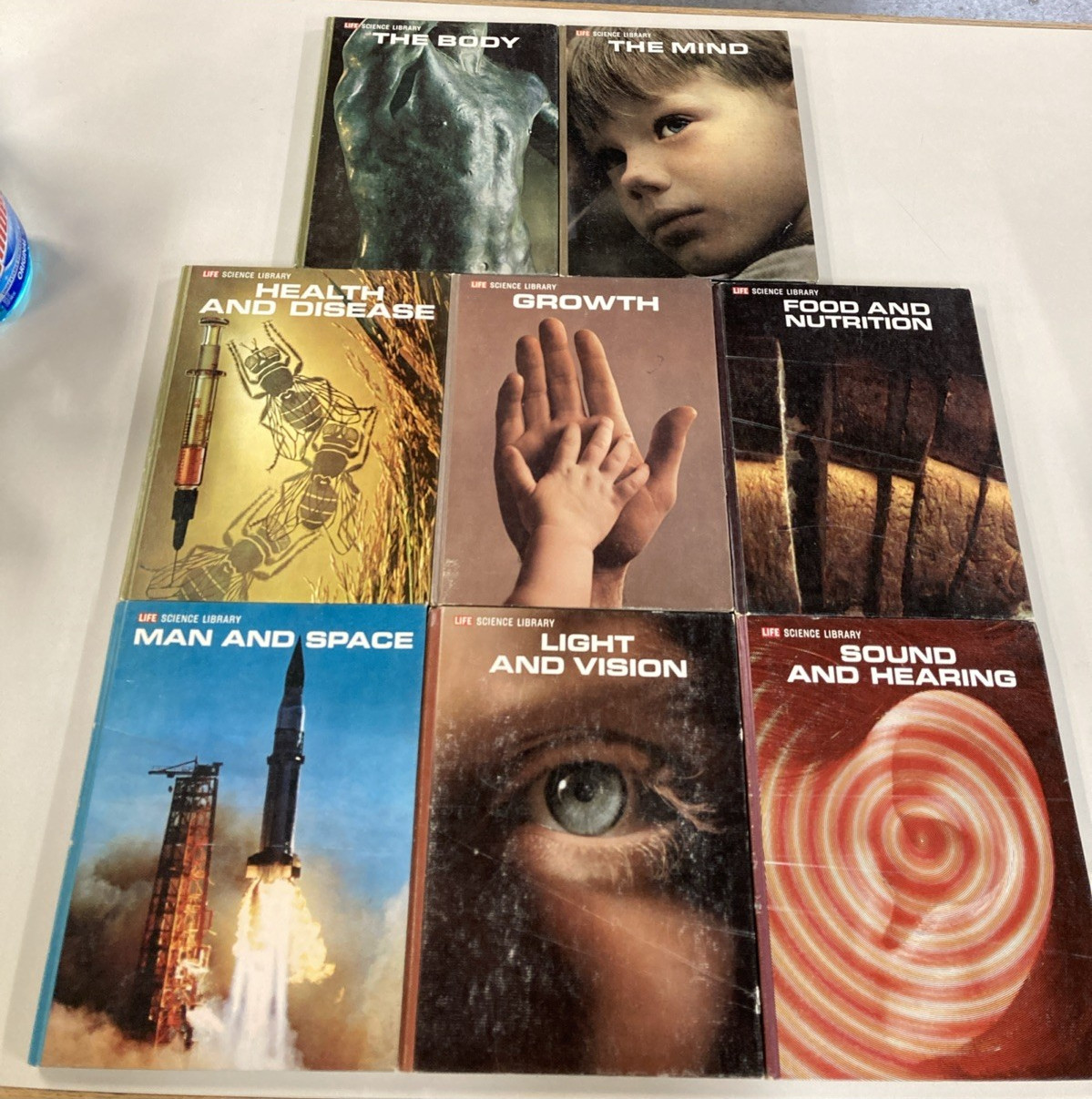 Science Library Time Life lot of 8 HC 1970s major topics in natural sciences