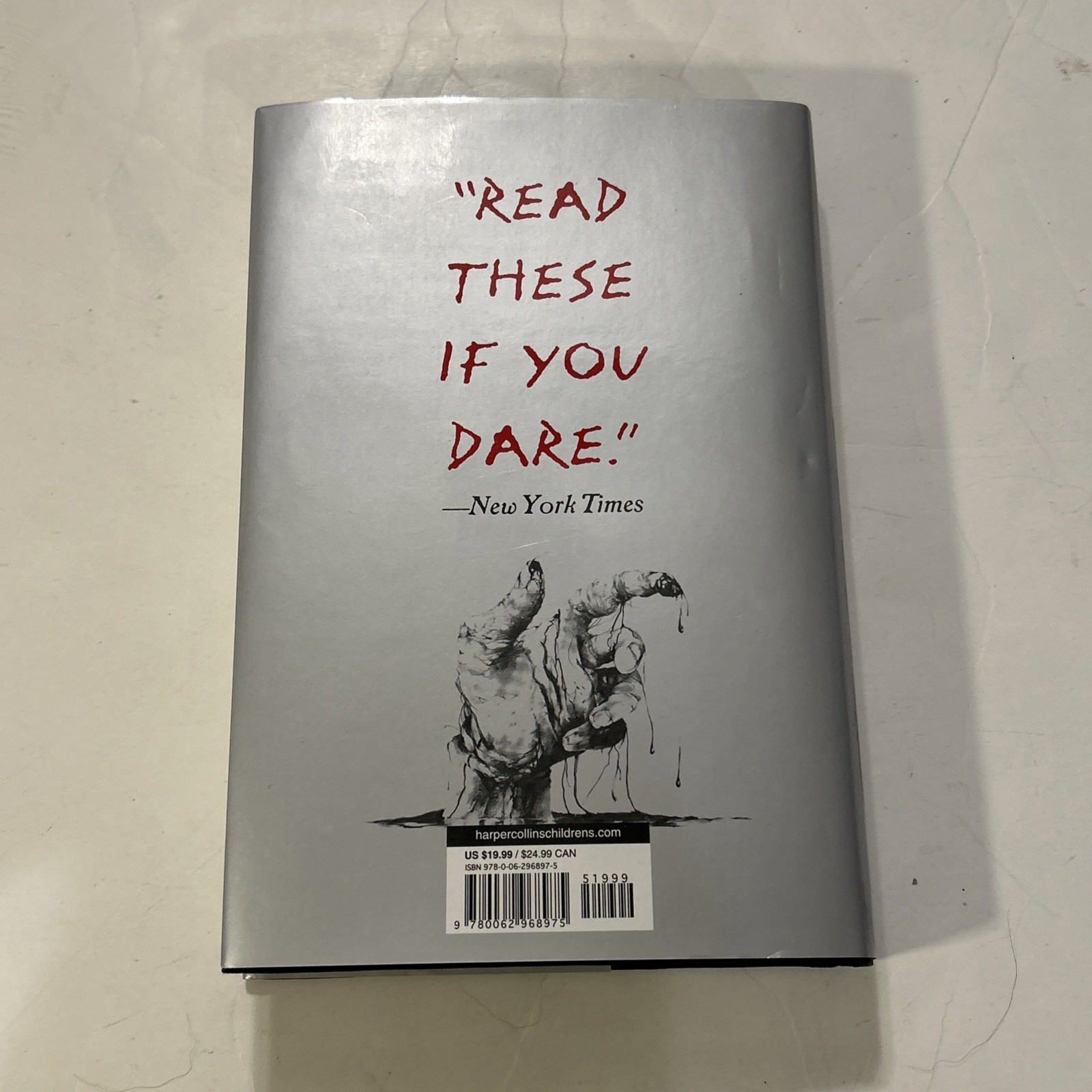 Scary Stories Book To Tell In The Dark By Schwartz Gammell Hard Back 9.5 In 4832