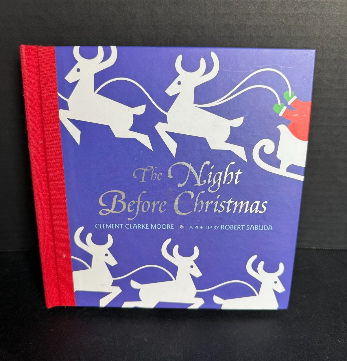 Robert Sabuda Pop-up Book Signed First Edition The Night Before Christmas