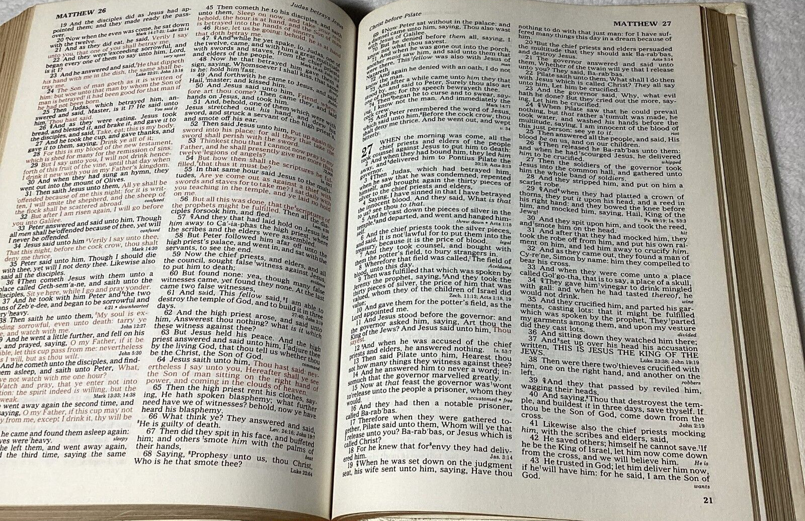 KJV Holy Bible – Red Letter Edition – Regency – (King James Version)