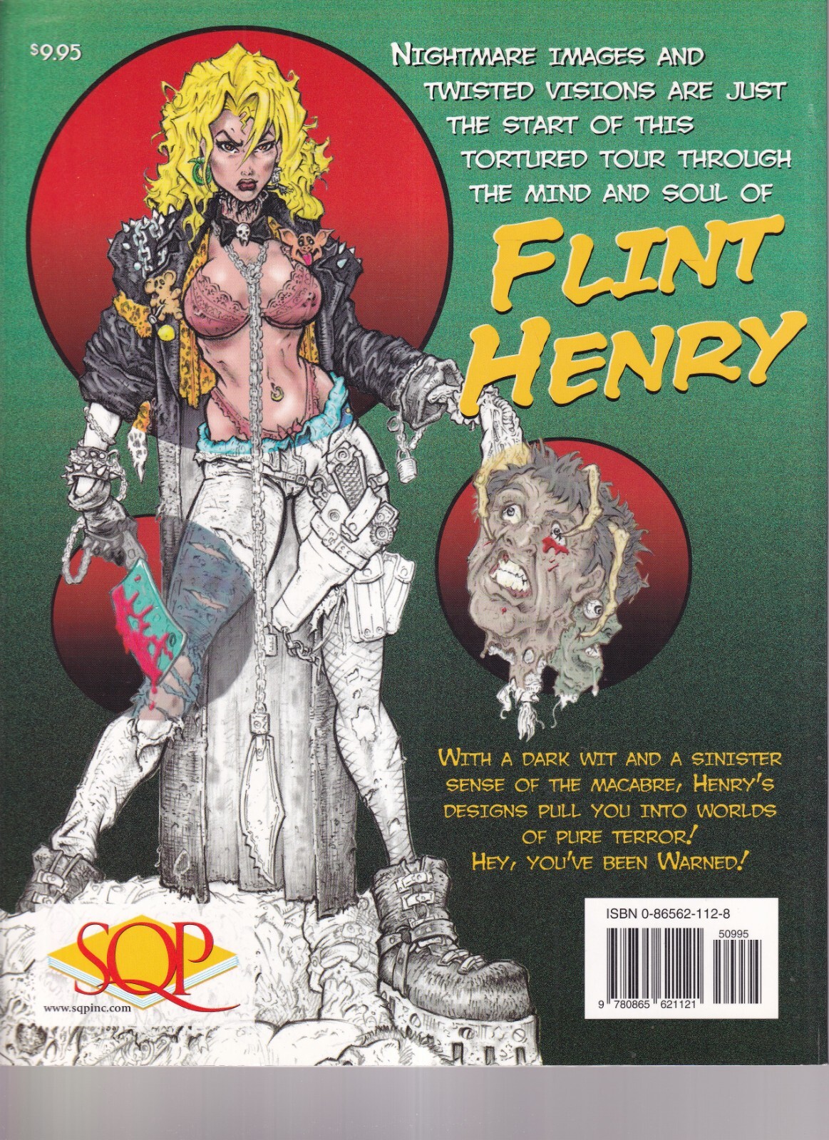 HELLBENT: THE ART OF FLINT HENRY (2005 Softbound){Ii3}