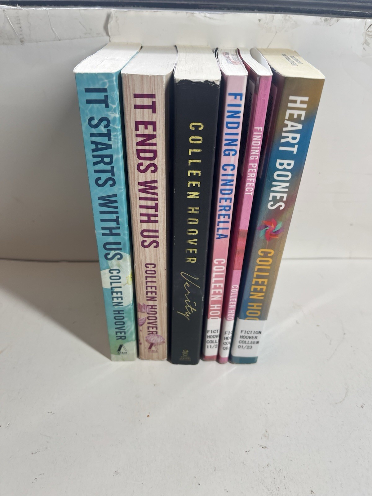 Lot of 6 Colleen Hoover Softcover Romance Paperback Books Ex-Library