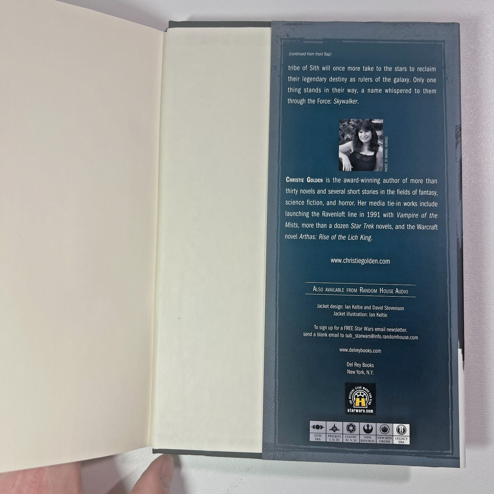 Star Wars Fate of the Jedi Omen Christie Golden Hardcover 1st Edition Legends