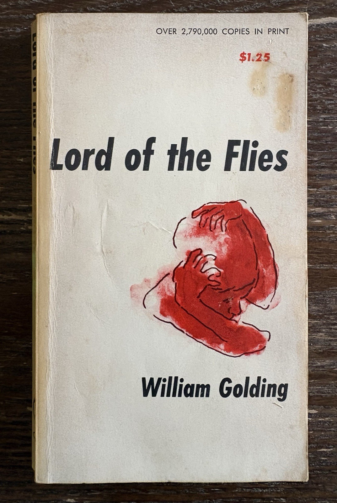 Lord of the Flies by William Golding 1959 Vintage Capricorn Paperback Edition