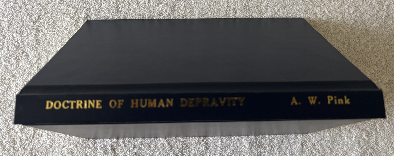 DOCTRINE OF HUMAN DEPRAVITY by Arthur W. Pink (2001, Hardcover)