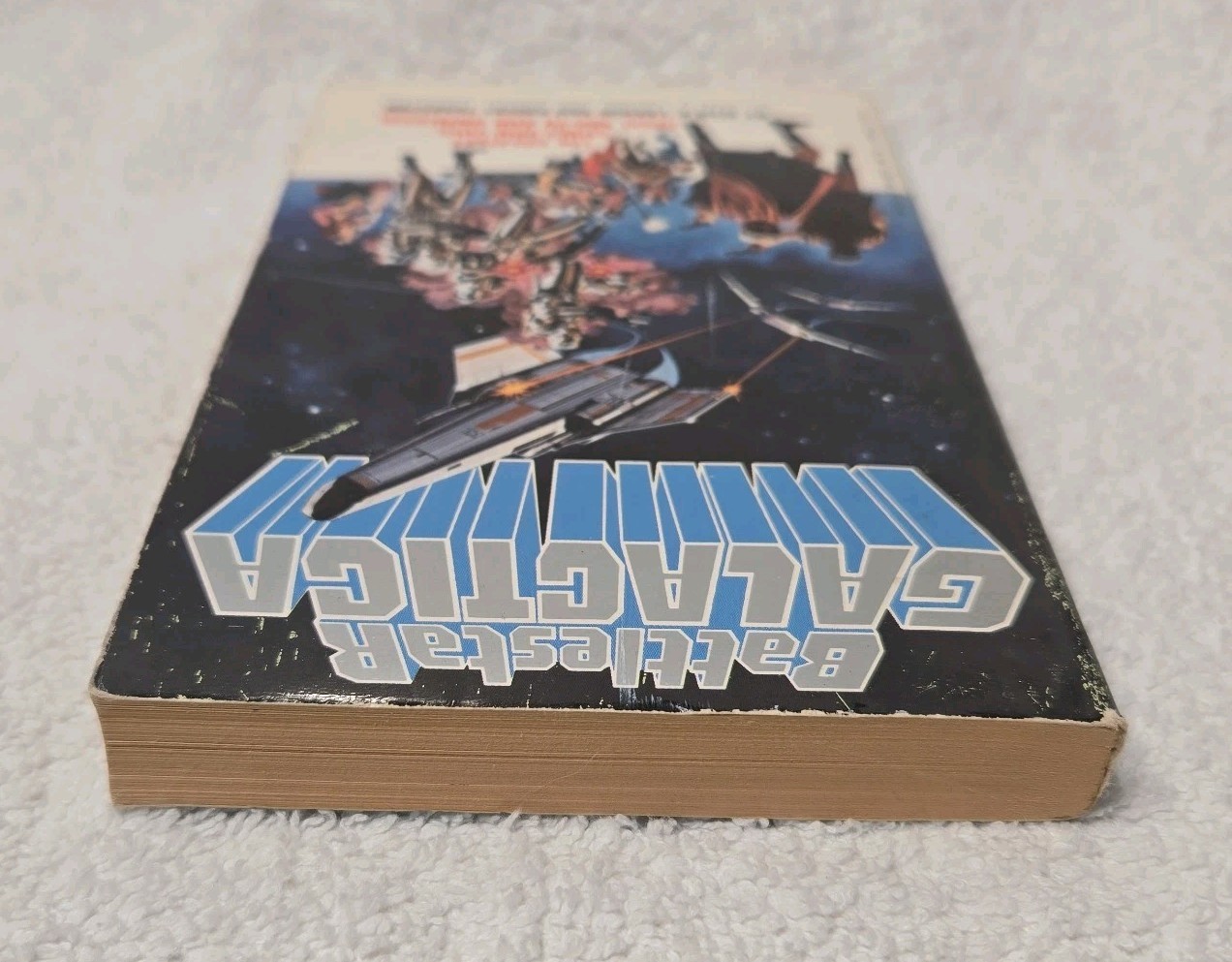 Battlestar Galactica by Glen Larson & Robert Thurston (1978 Berkley 1st Edition)