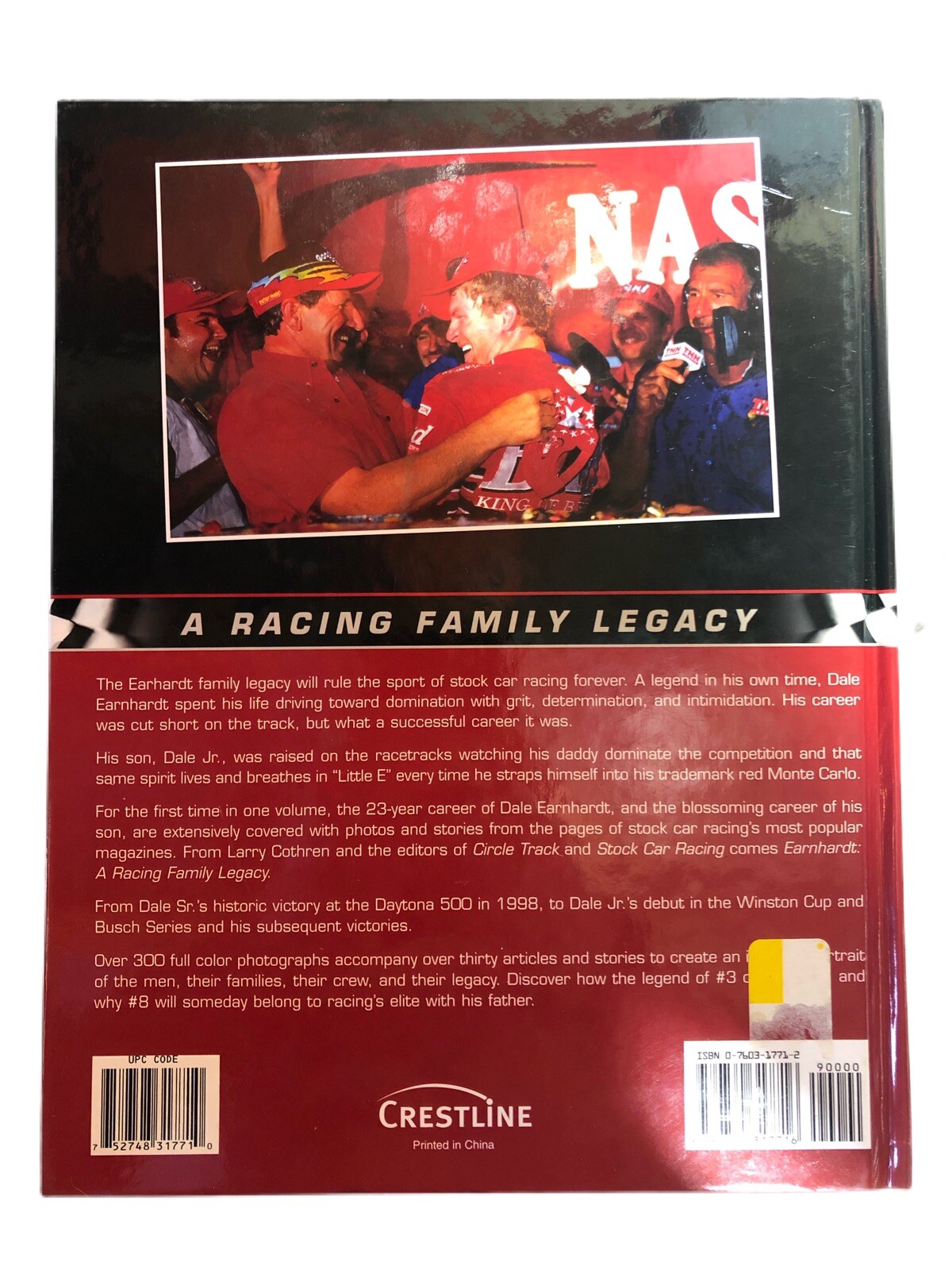 Earnhardt A Racing Family Legacy Primedia 2003 Hardcover 350 Pages Great Picture