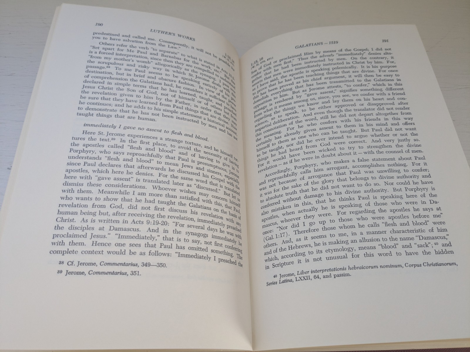 Luther’s Works: Volume 27: Lectures on Galatians: 1535 (5-6), 1519 (1-6) – HC