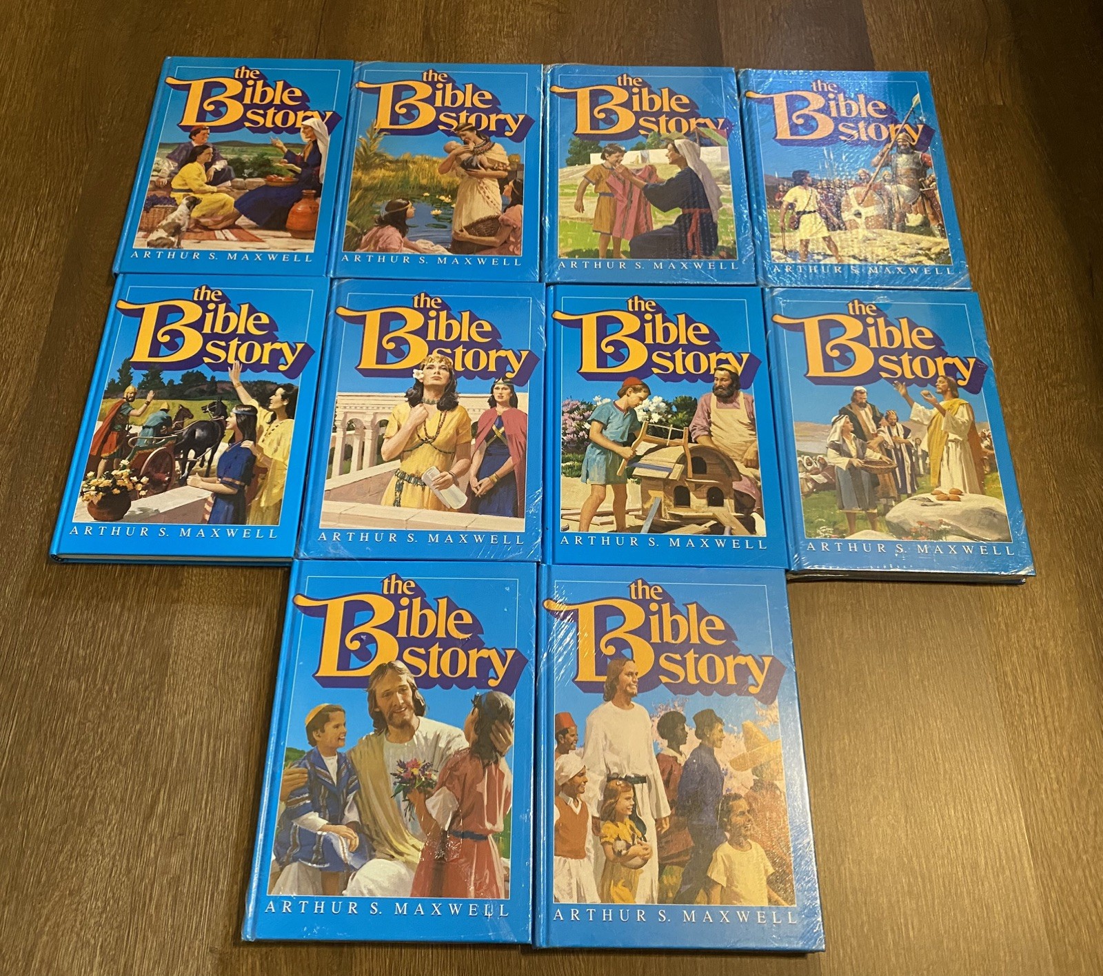 The Bible Story by Arthur S Maxwell Complete 10 Volume Hardcover Children’s Set