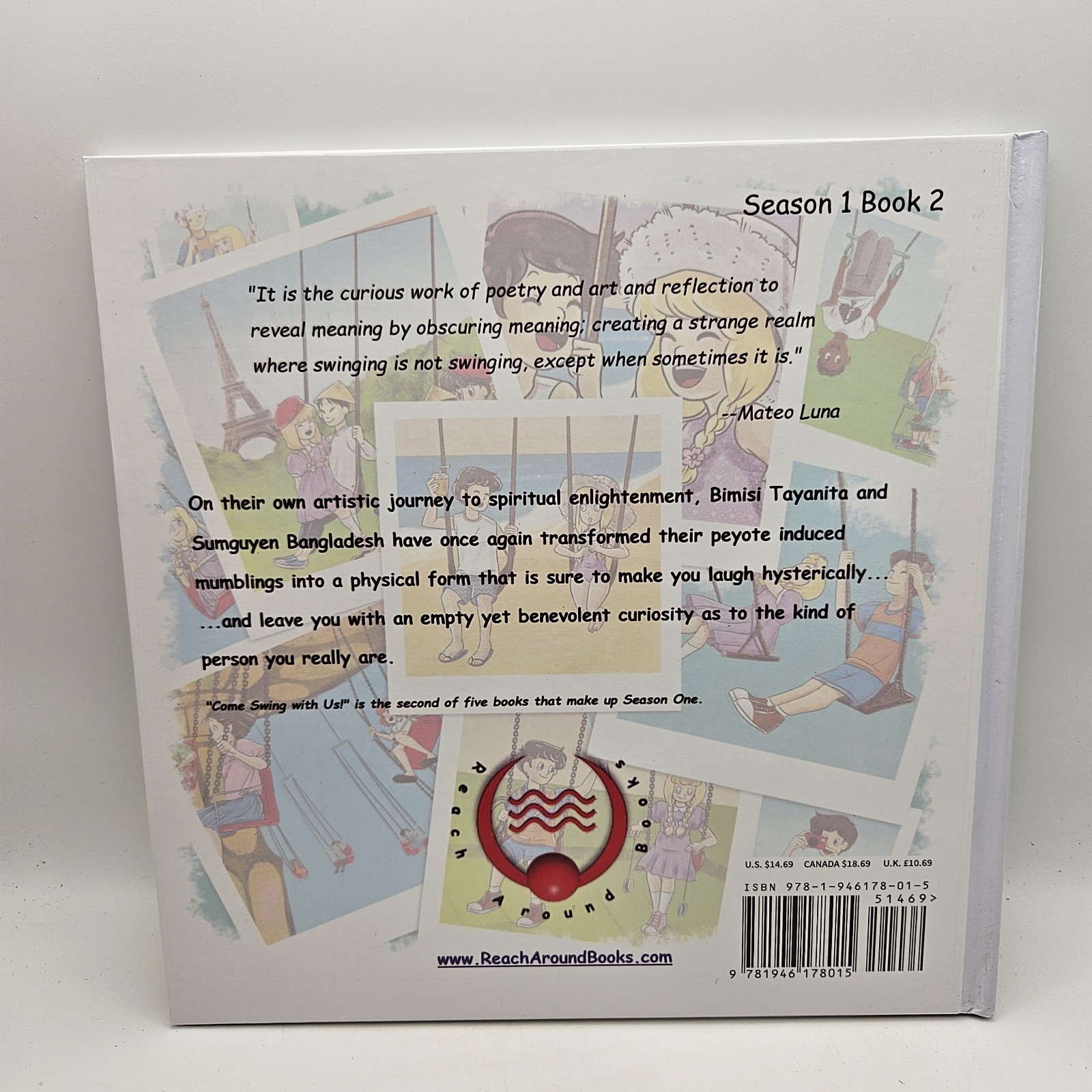 Reach Around Books: Season One Collector’s Box, 5-book Set, Great Condition